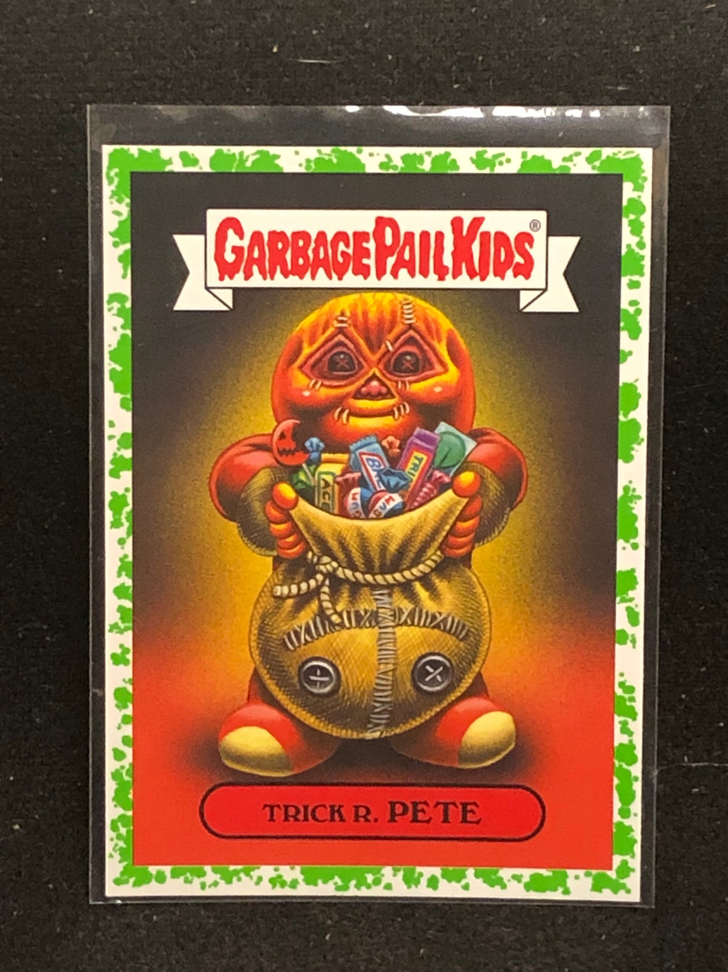 Garbage Pail Kids Revenge Of Oh The Horror-Ible U-PICK Green Parallel Singles