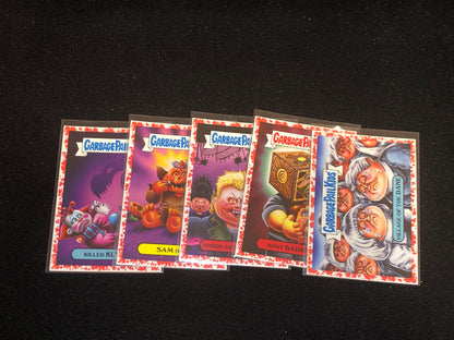 Garbage Pail Kids Revenge Of Oh The Horror-Ible U-PICK Red Parallel Singles /75