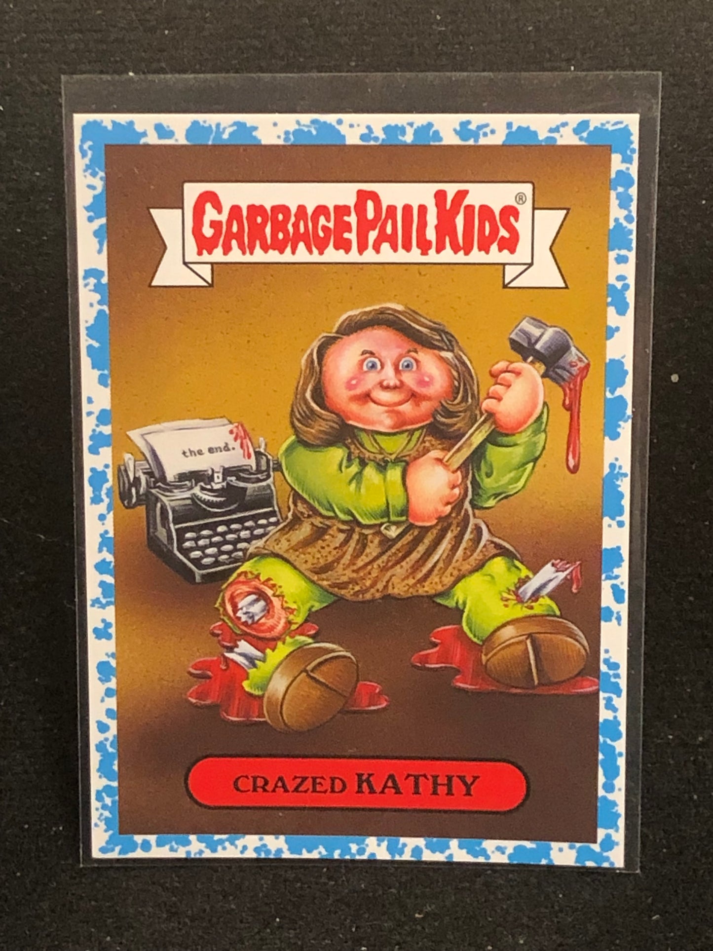 Garbage Pail Kids Revenge Of Oh The Horror-Ible U-PICK Blue Parallel Singles