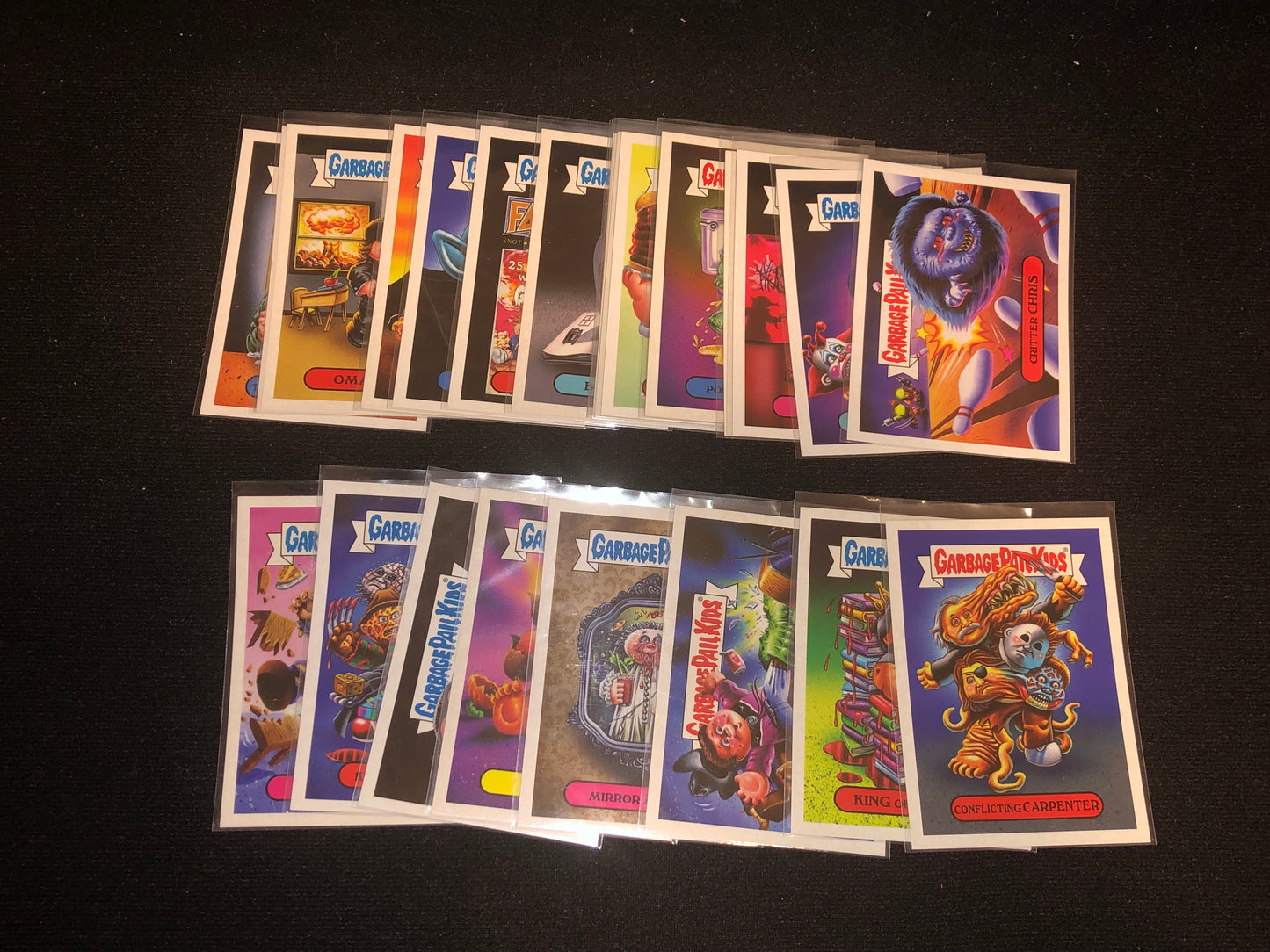 Garbage Pail Kids Revenge Of Oh The Horror-Ible U-PICK Blacklight Singles