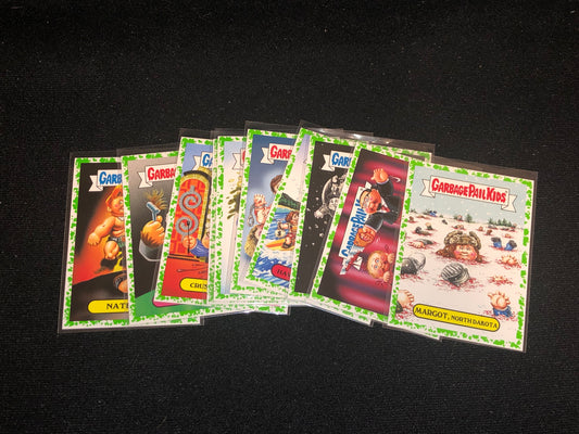 Garbage Pail Kids Prime Slime Trashy TV U-PICK Green Parallel Singles