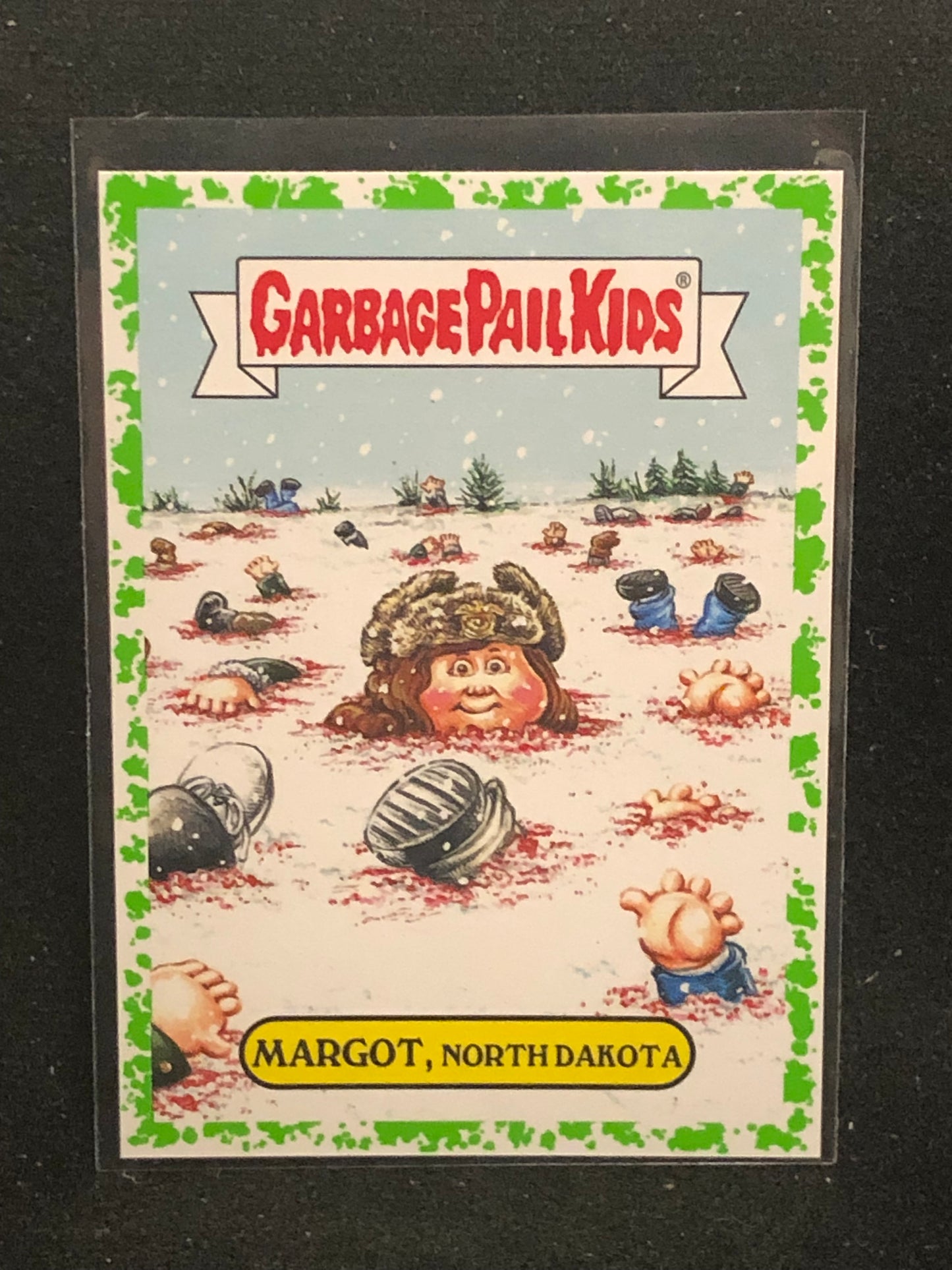 Garbage Pail Kids Prime Slime Trashy TV U-PICK Green Parallel Singles