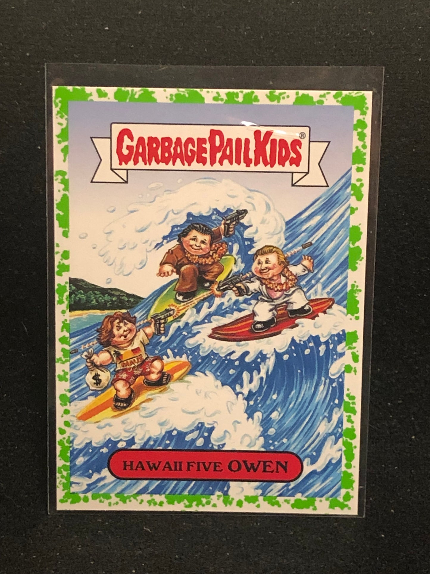 Garbage Pail Kids Prime Slime Trashy TV U-PICK Green Parallel Singles