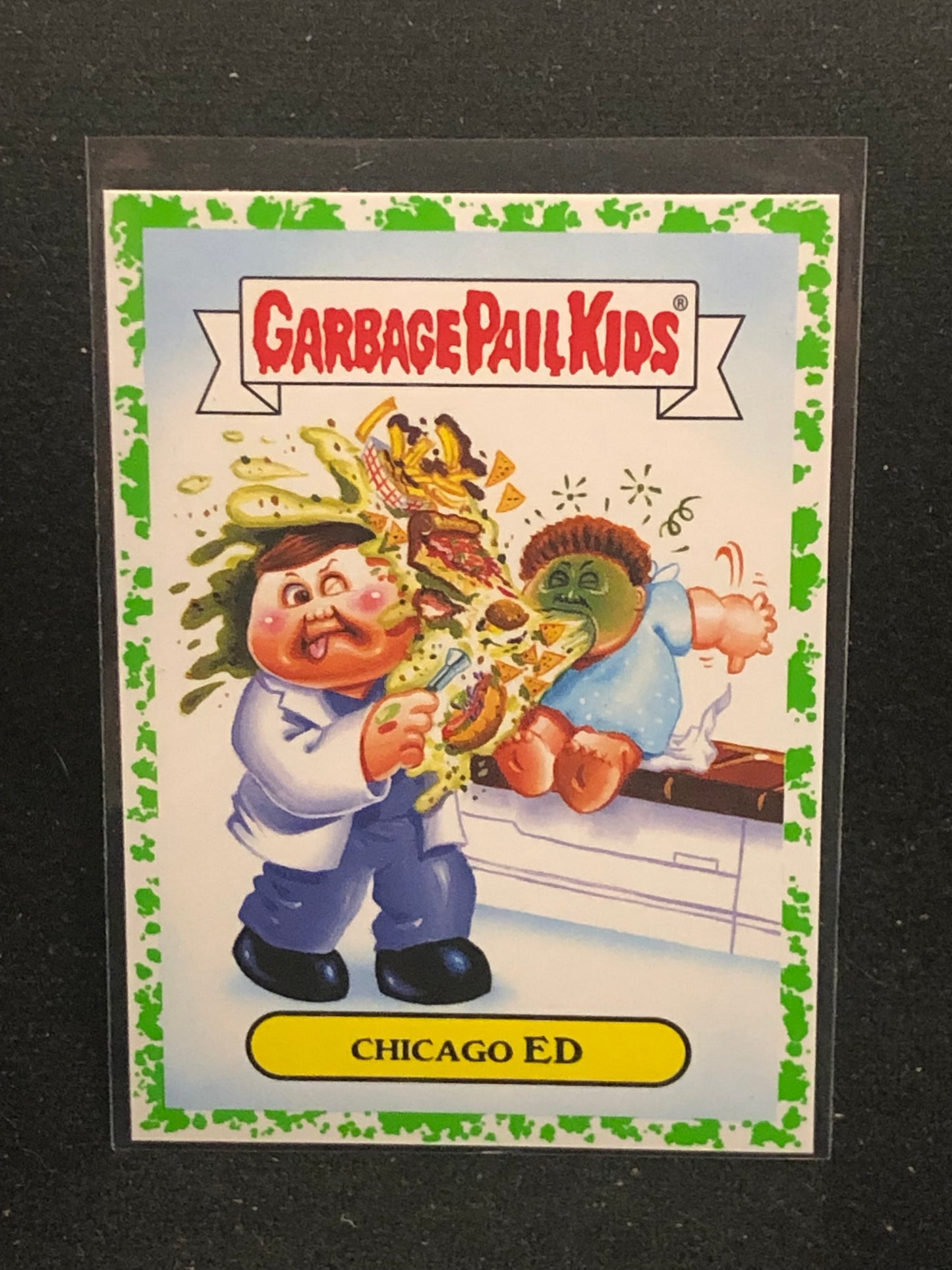 Garbage Pail Kids Prime Slime Trashy TV U-PICK Green Parallel Singles