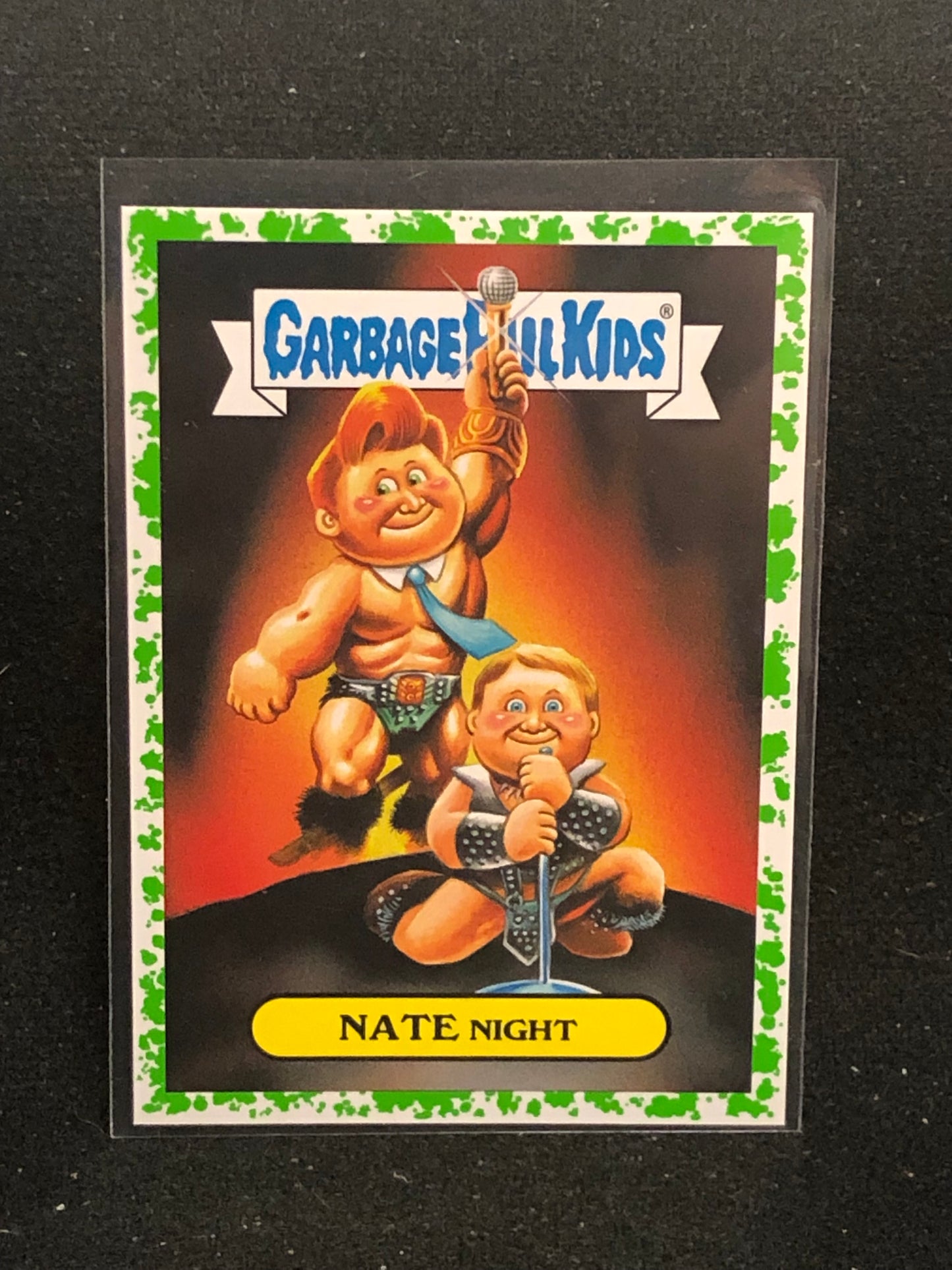 Garbage Pail Kids Prime Slime Trashy TV U-PICK Green Parallel Singles