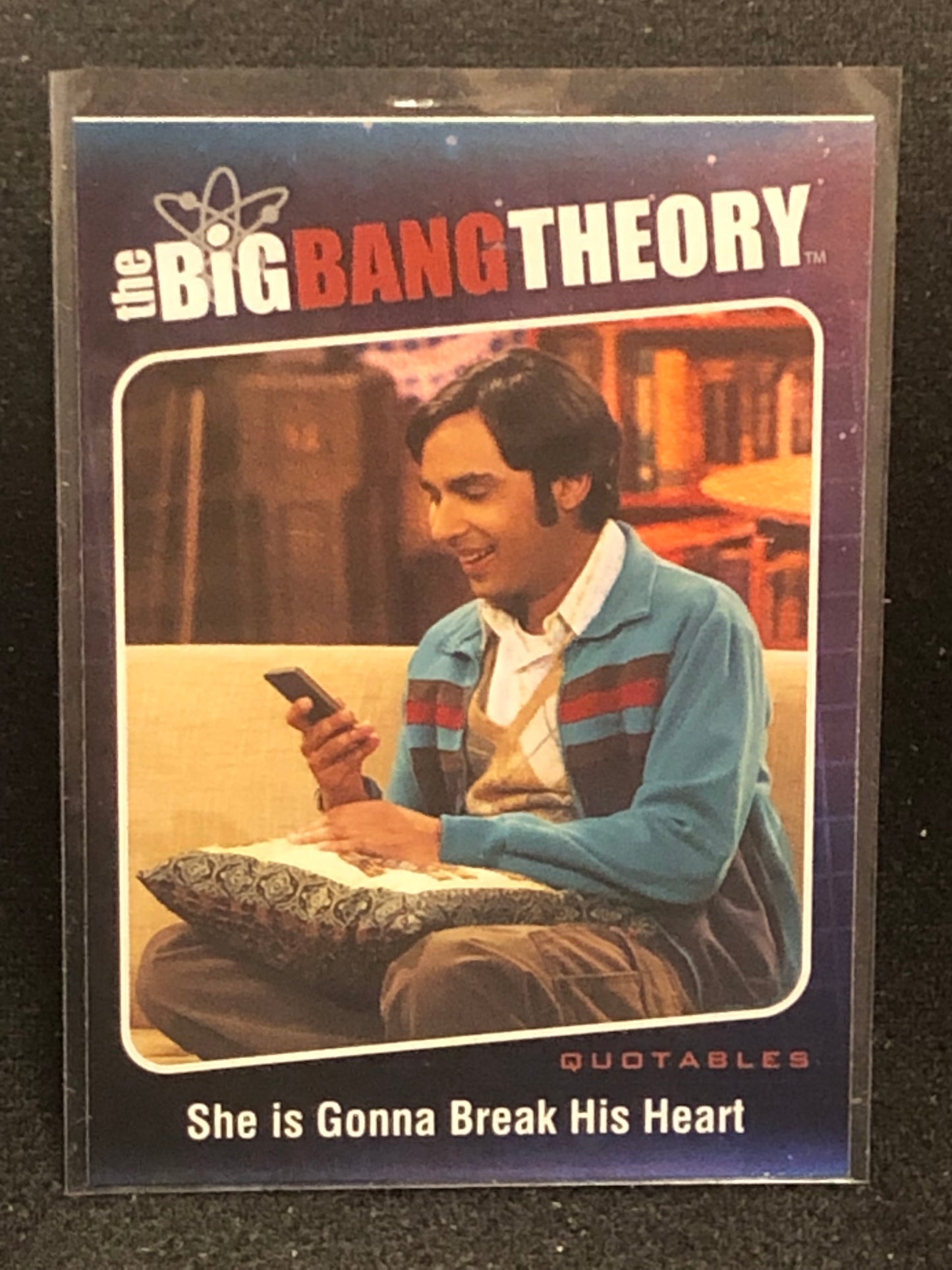 2012 Cryptozoic The Big Bang Theory Seasons 5 U-PICK Quotables Insert Singles