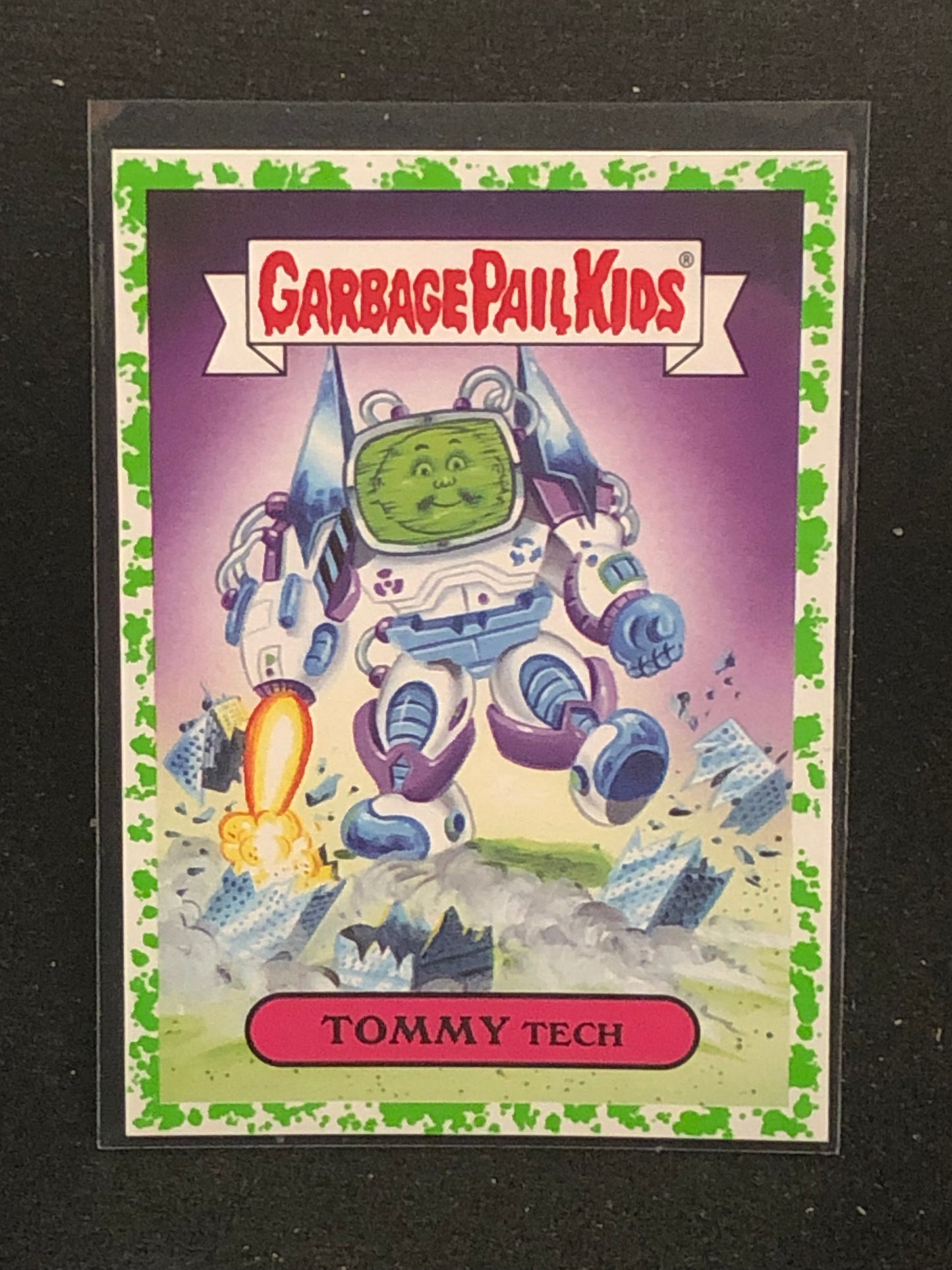 Garbage Pail Kids Adam-Geddon U-PICK Green Parallel Singles