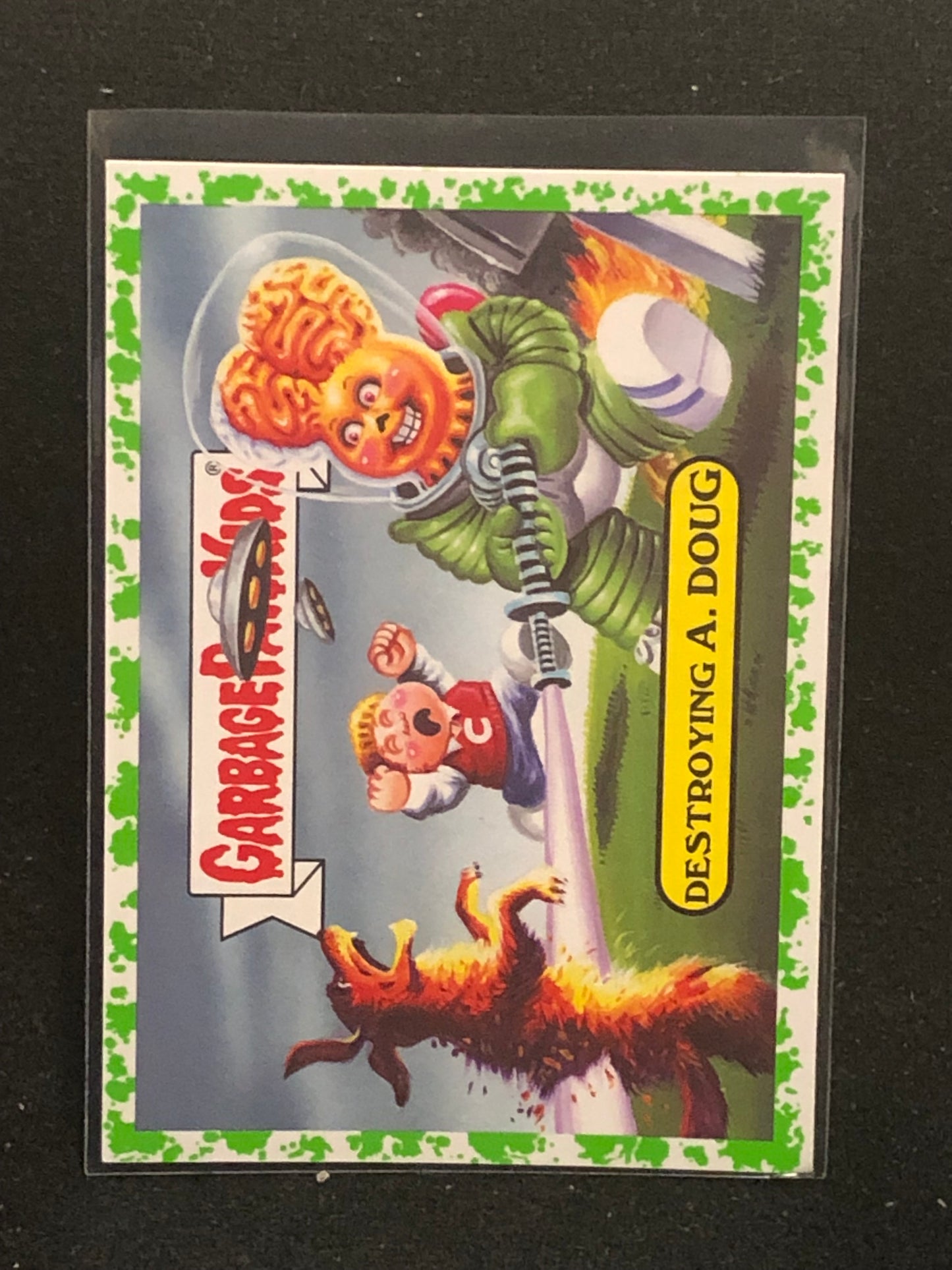 Garbage Pail Kids Adam-Geddon U-PICK Green Parallel Singles