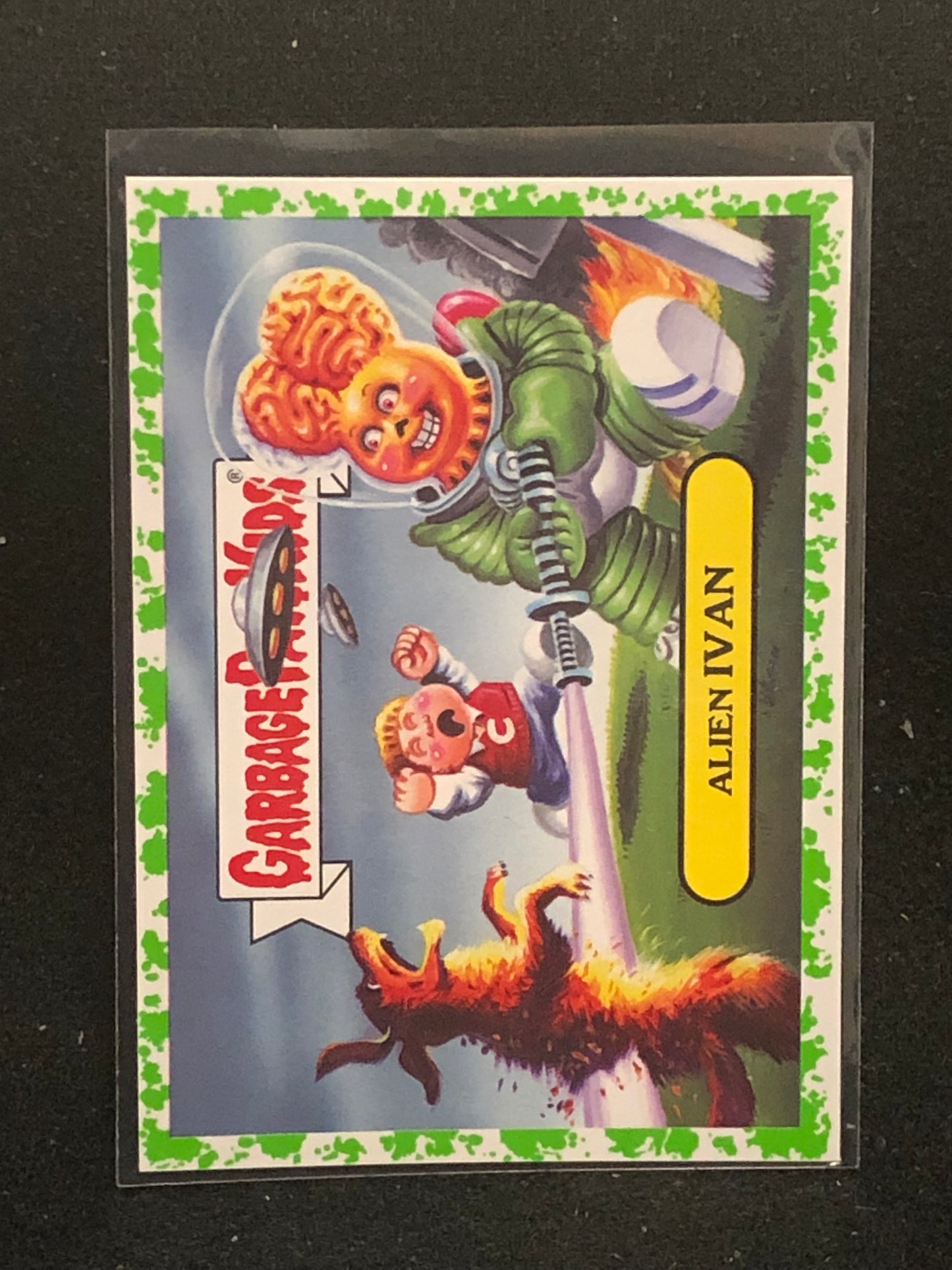 Garbage Pail Kids Adam-Geddon U-PICK Green Parallel Singles