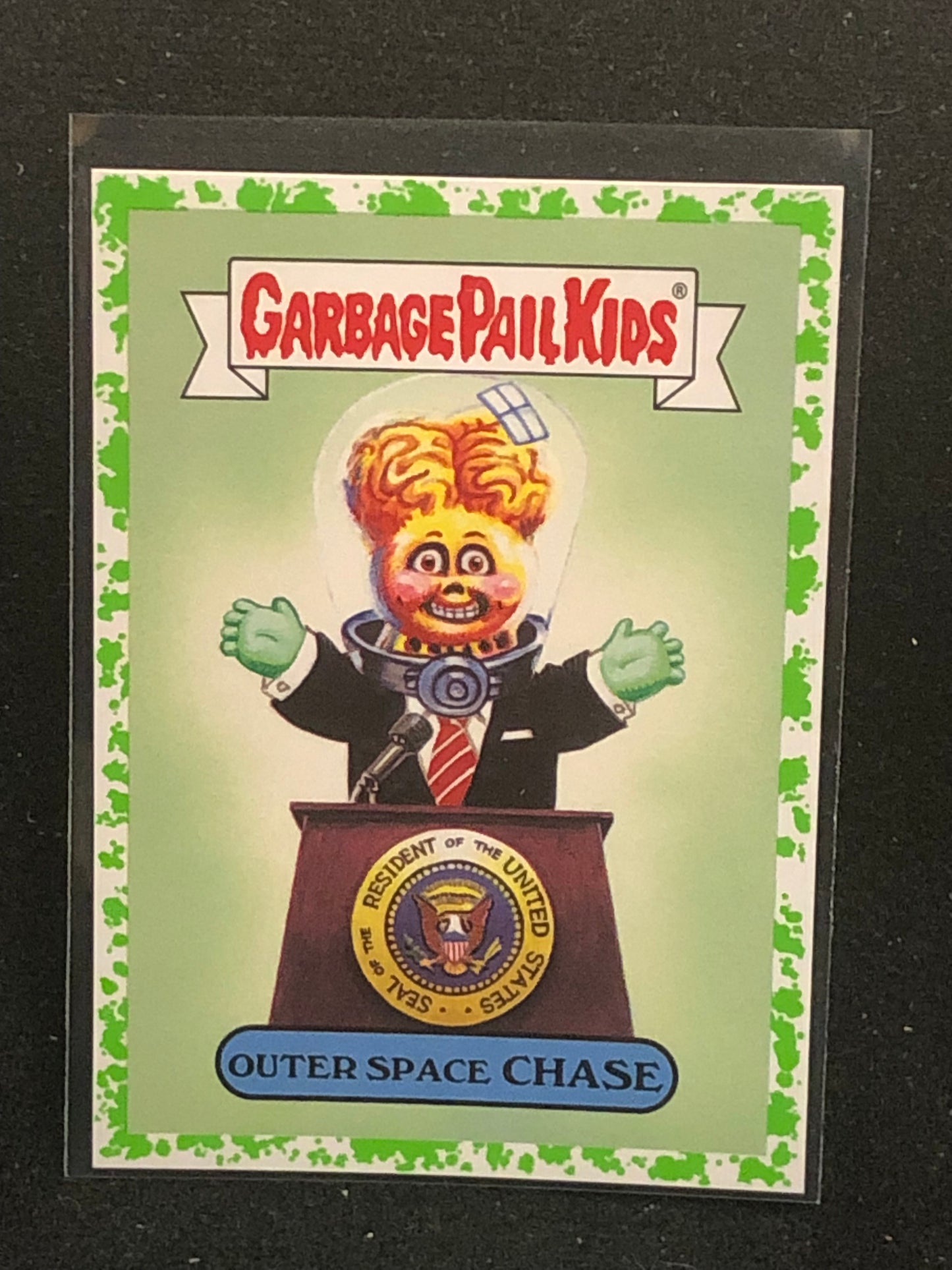 Garbage Pail Kids Adam-Geddon U-PICK Green Parallel Singles