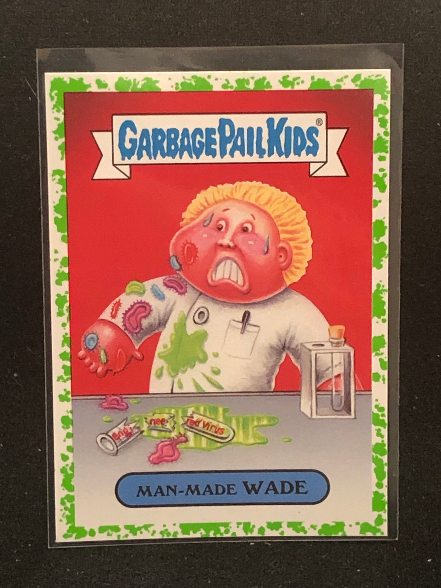 Garbage Pail Kids Adam-Geddon U-PICK Green Parallel Singles