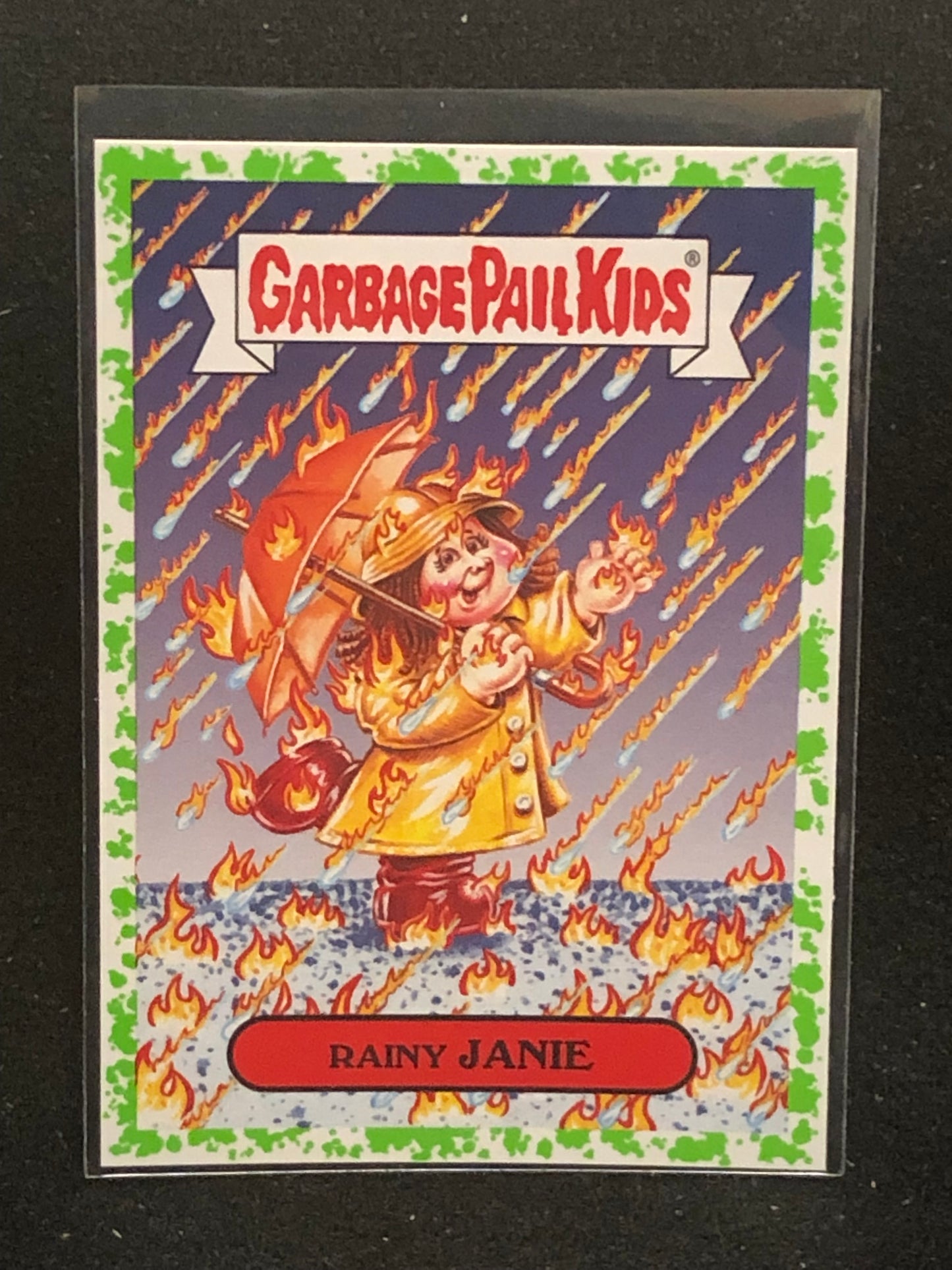 Garbage Pail Kids Adam-Geddon U-PICK Green Parallel Singles