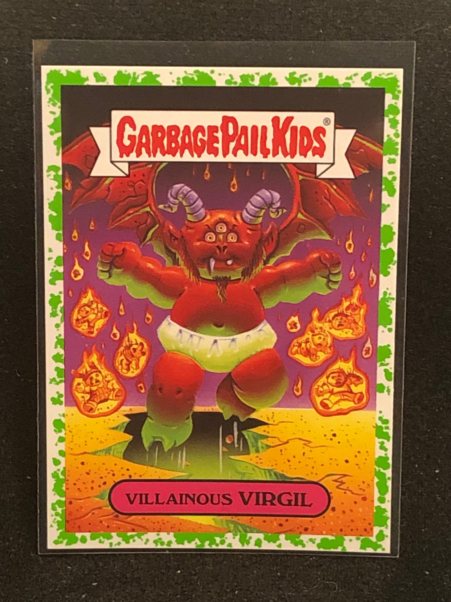 Garbage Pail Kids Adam-Geddon U-PICK Green Parallel Singles