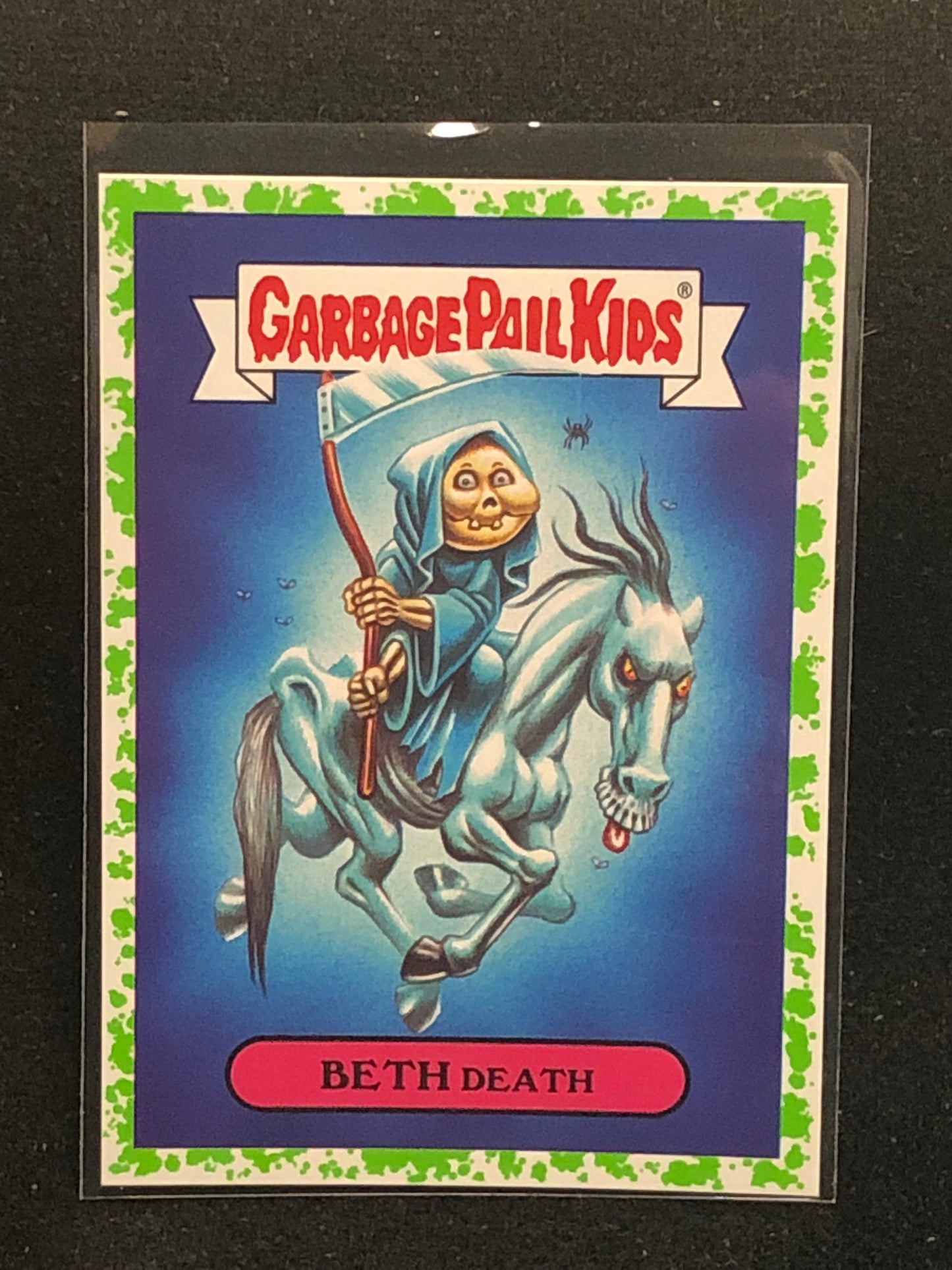 Garbage Pail Kids Adam-Geddon U-PICK Green Parallel Singles