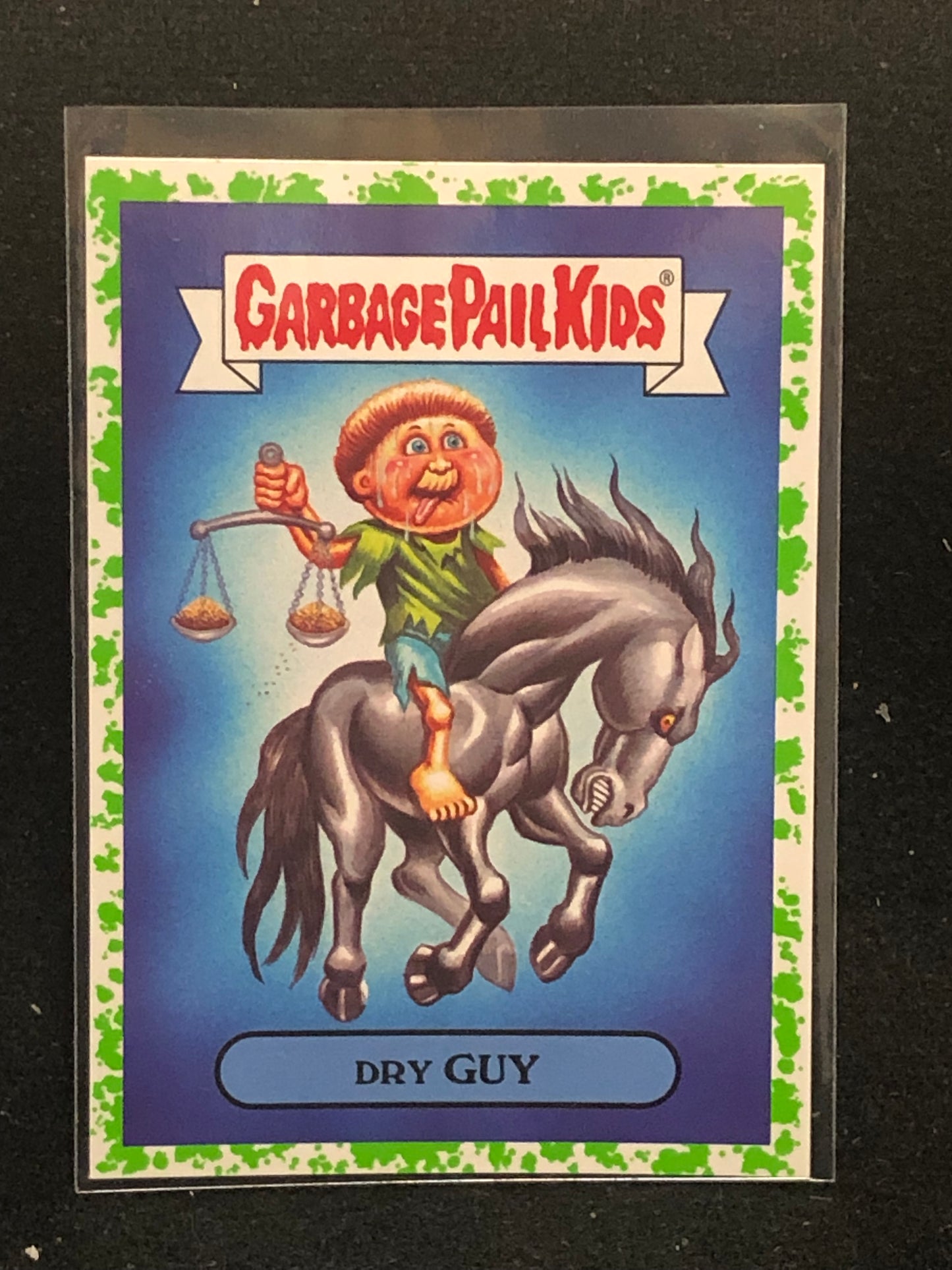 Garbage Pail Kids Adam-Geddon U-PICK Green Parallel Singles