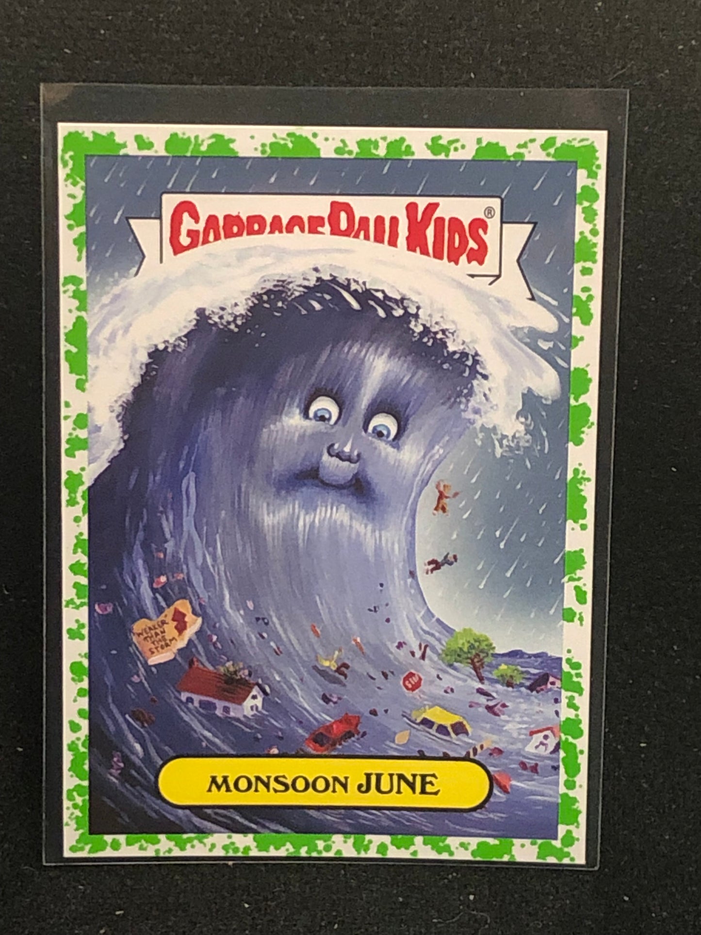 Garbage Pail Kids Adam-Geddon U-PICK Green Parallel Singles