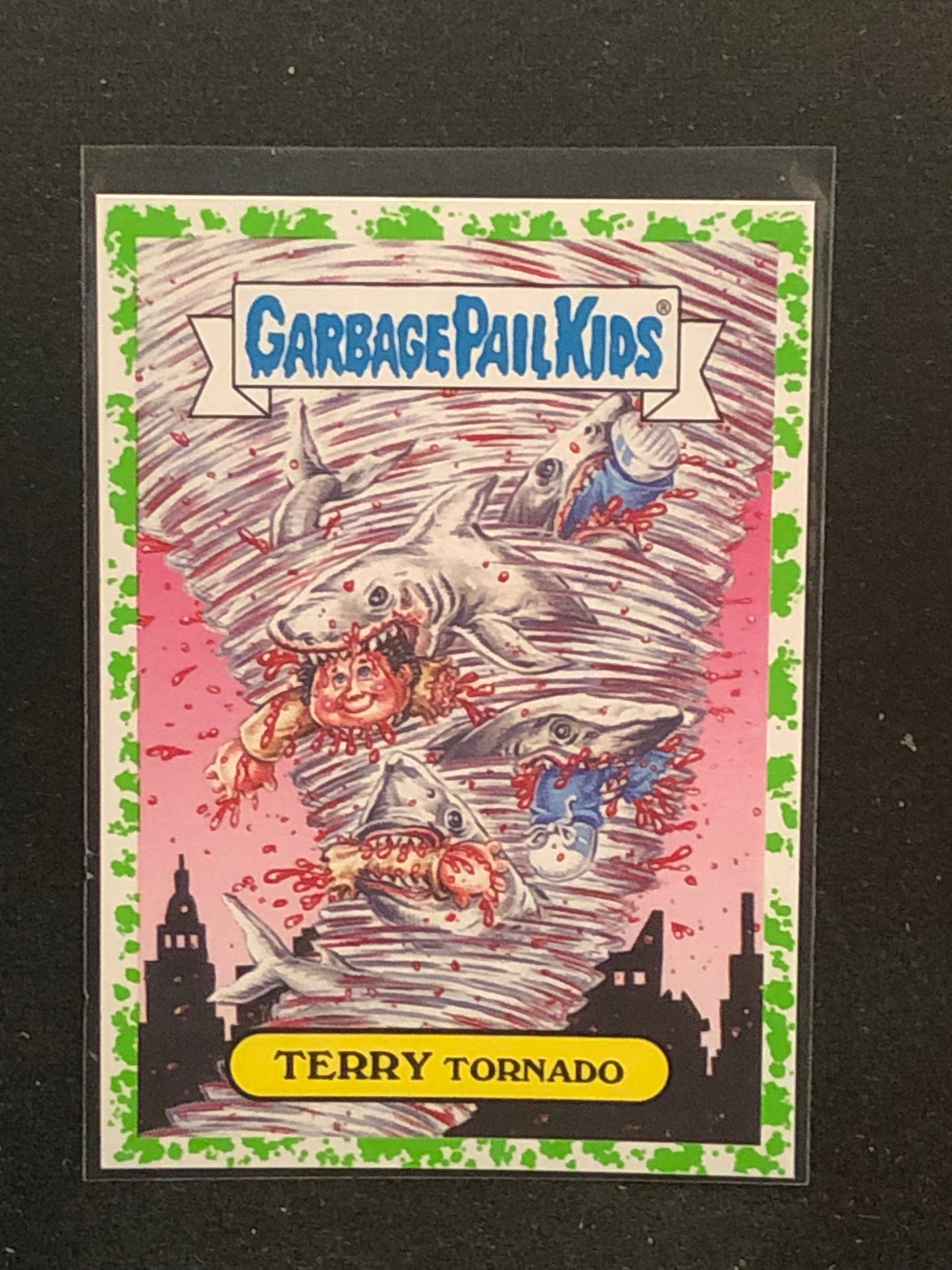 Garbage Pail Kids Adam-Geddon U-PICK Green Parallel Singles