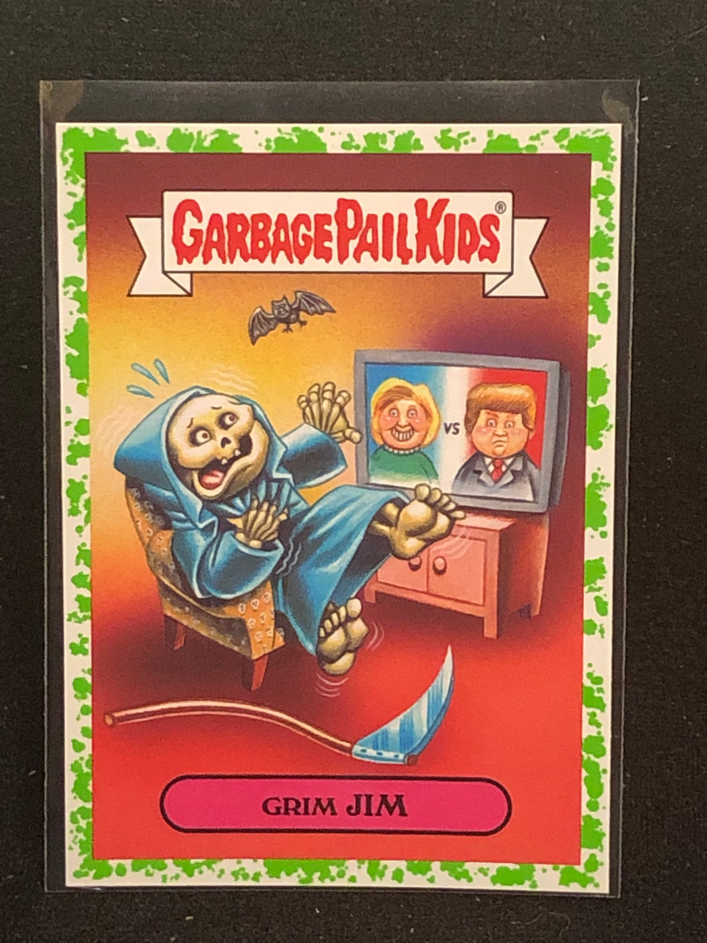 Garbage Pail Kids Adam-Geddon U-PICK Green Parallel Singles