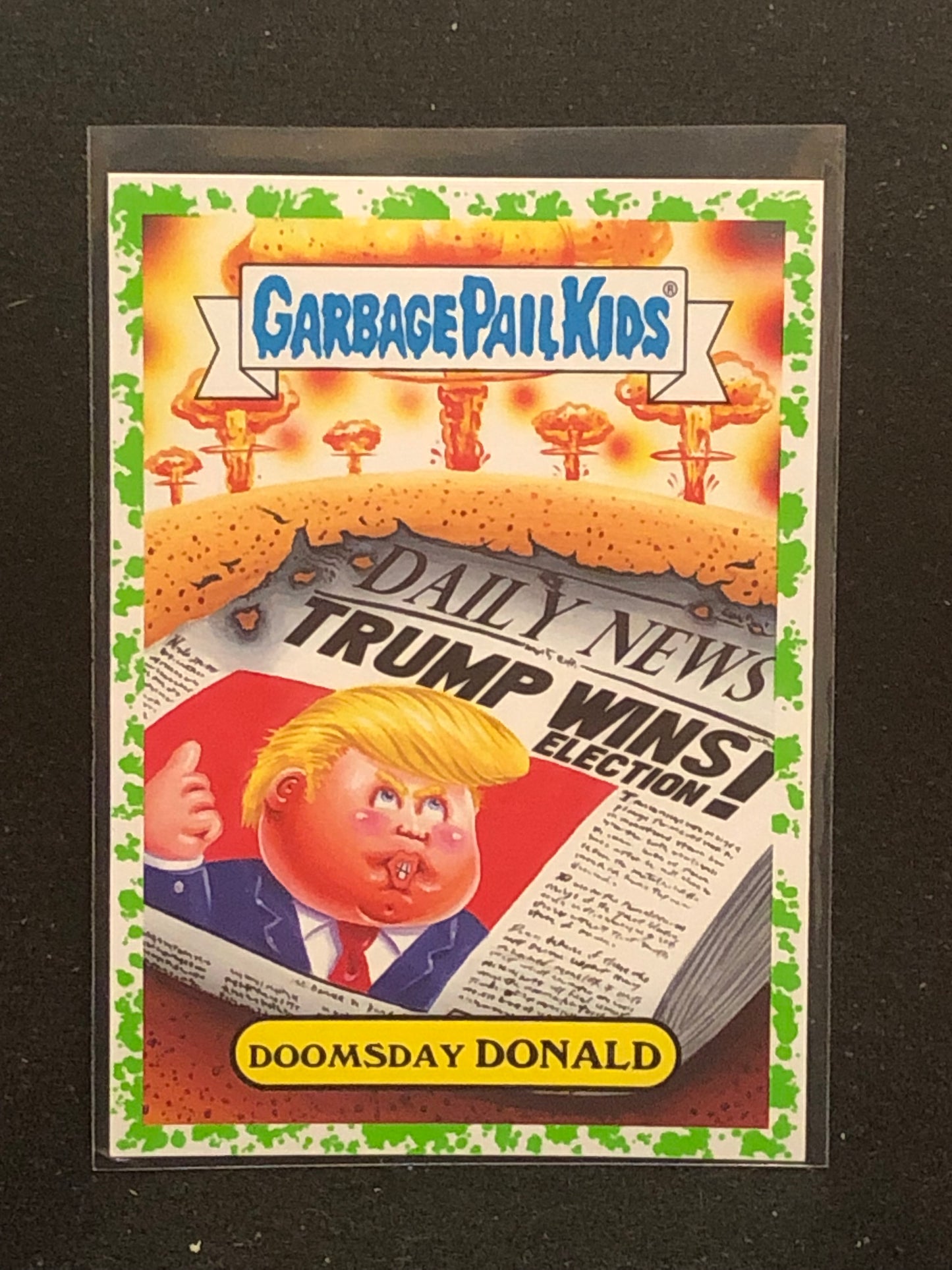 Garbage Pail Kids Adam-Geddon U-PICK Green Parallel Singles