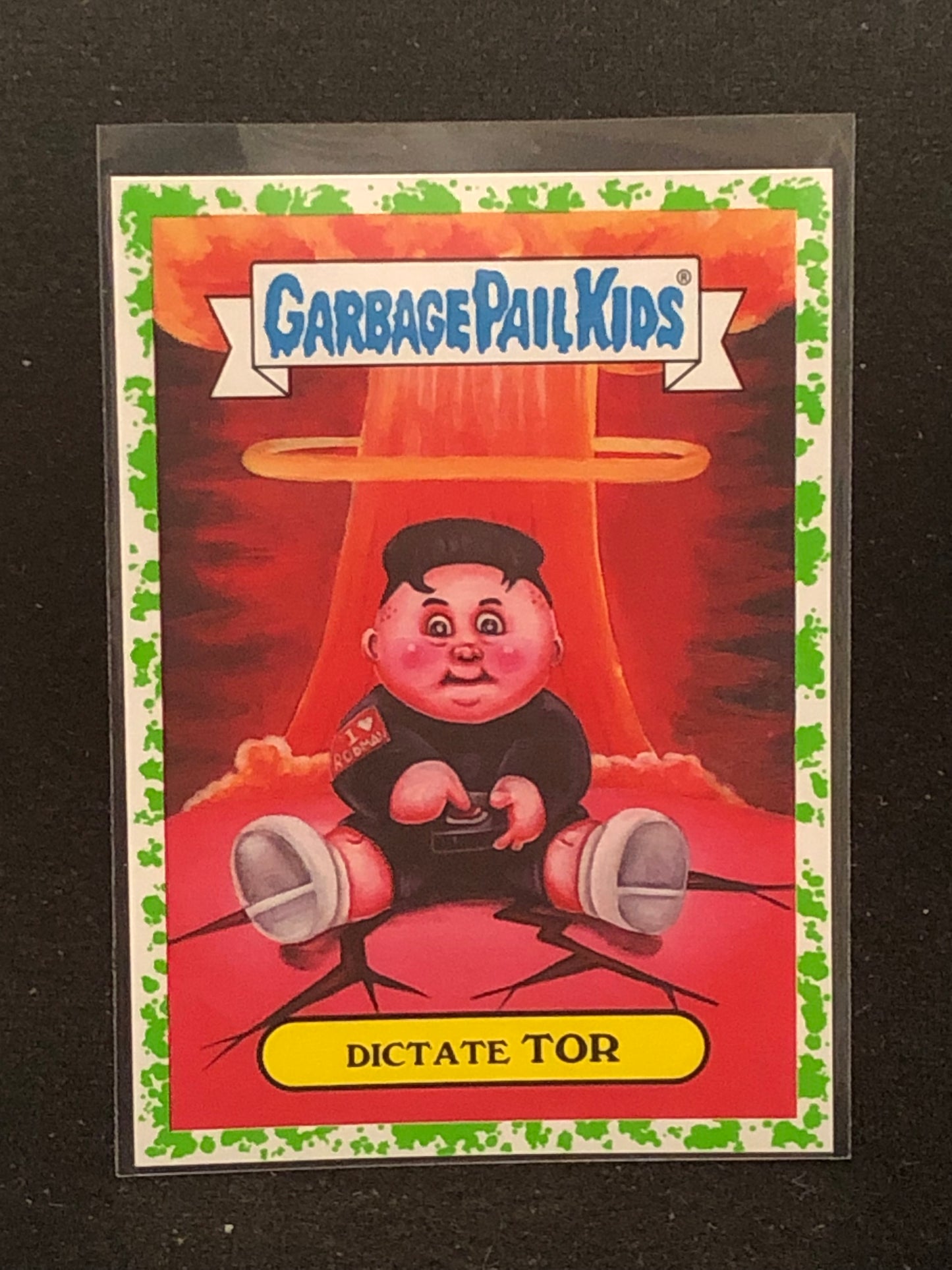 Garbage Pail Kids Adam-Geddon U-PICK Green Parallel Singles