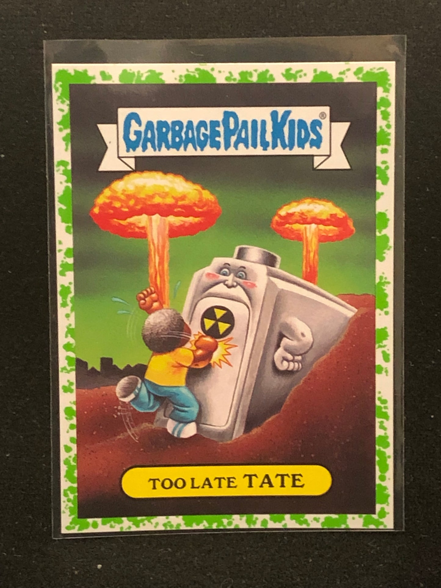 Garbage Pail Kids Adam-Geddon U-PICK Green Parallel Singles