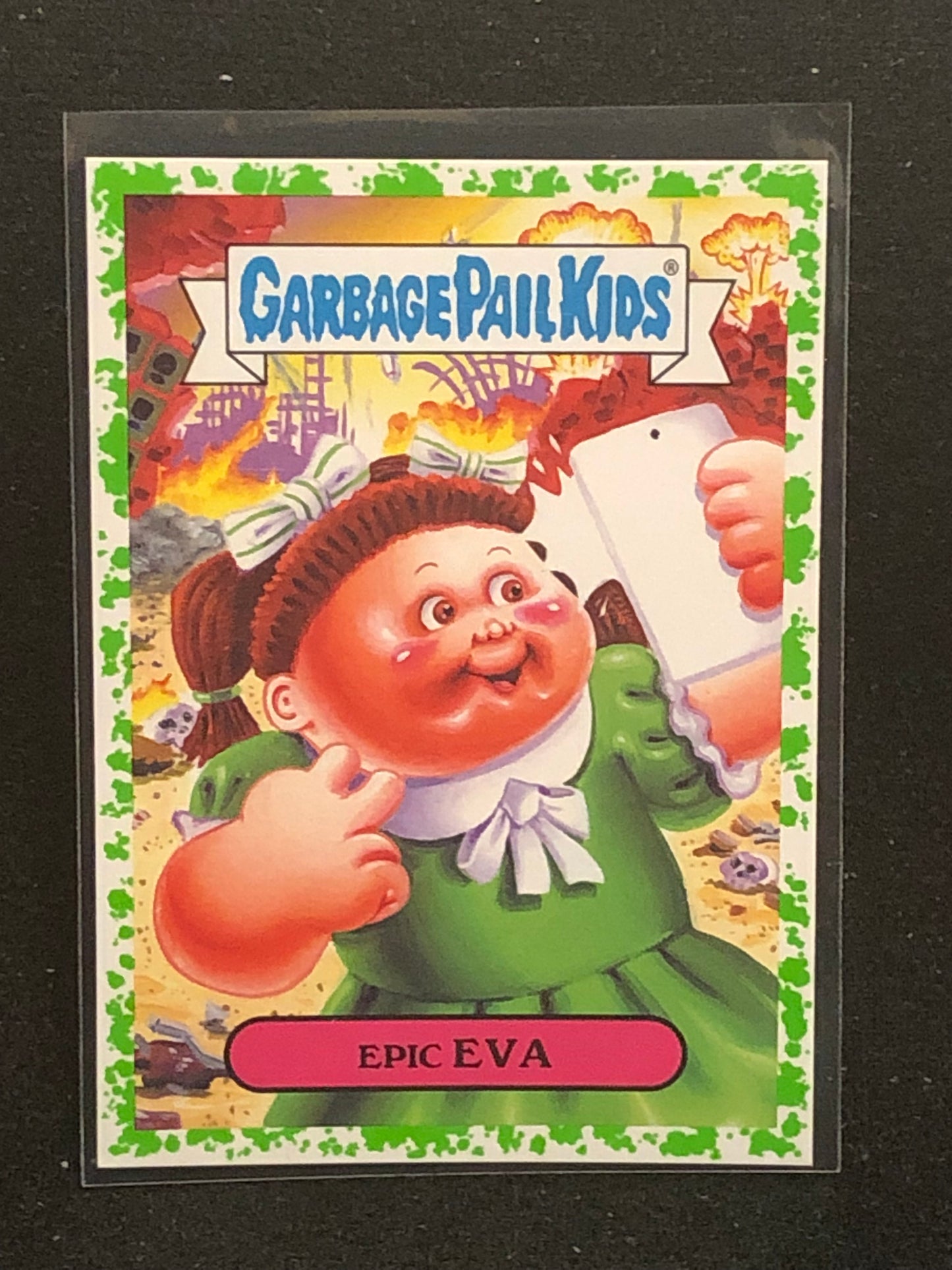 Garbage Pail Kids Adam-Geddon U-PICK Green Parallel Singles