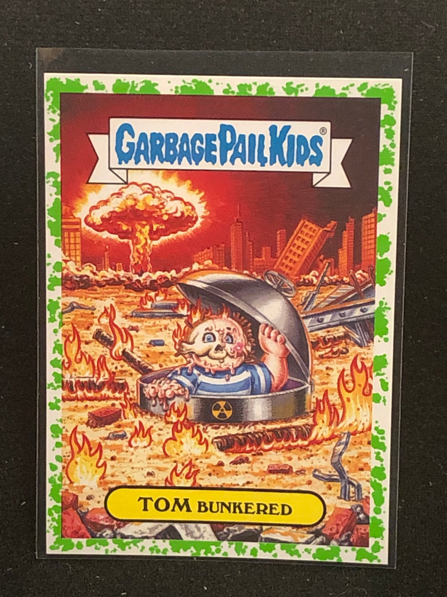 Garbage Pail Kids Adam-Geddon U-PICK Green Parallel Singles