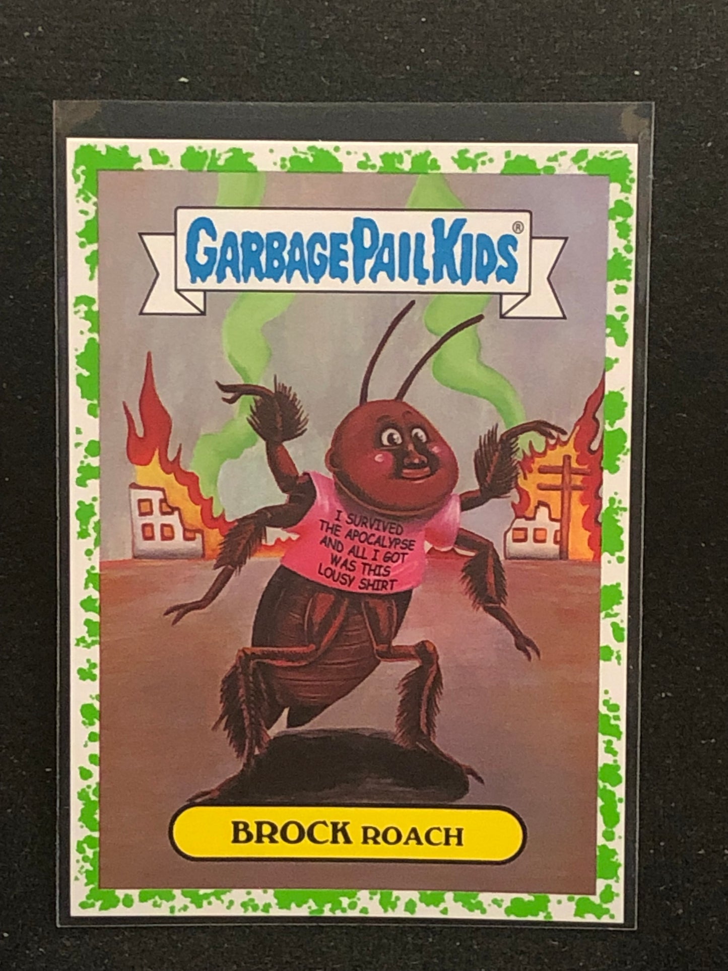 Garbage Pail Kids Adam-Geddon U-PICK Green Parallel Singles