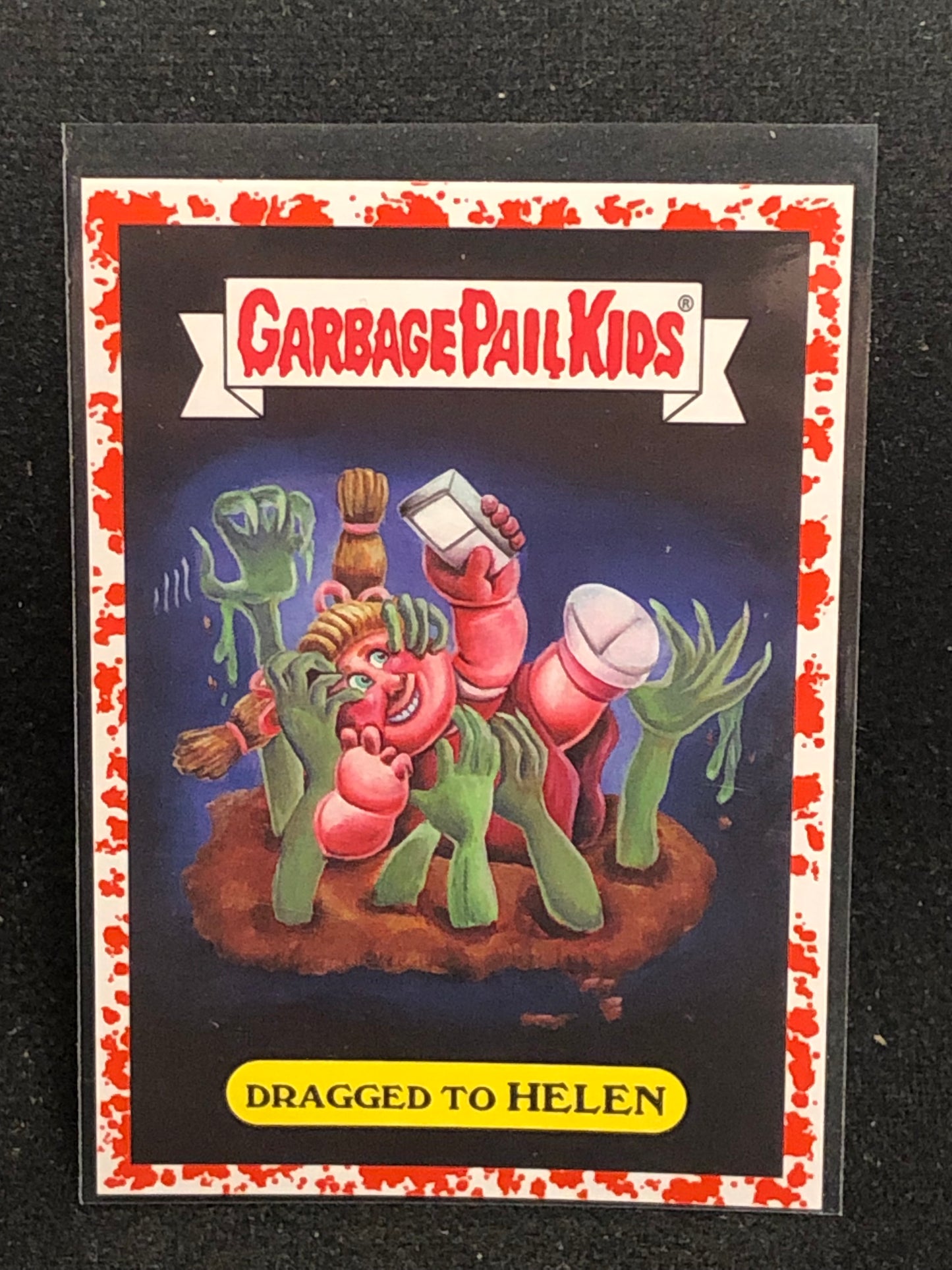 Garbage Pail Kids Adam-Geddon U-PICK Red Parallel Singles