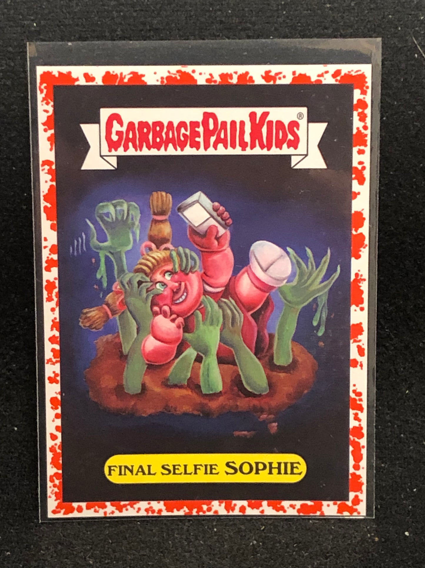 Garbage Pail Kids Adam-Geddon U-PICK Red Parallel Singles