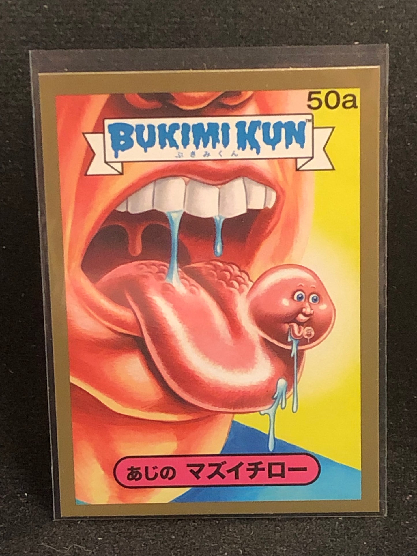 Garbage Pail Kids Bukimi Kun U-PICK Gold Card