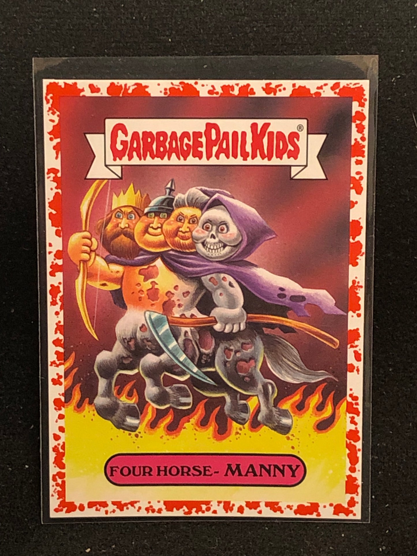 Garbage Pail Kids Adam-Geddon U-PICK Red Parallel Singles