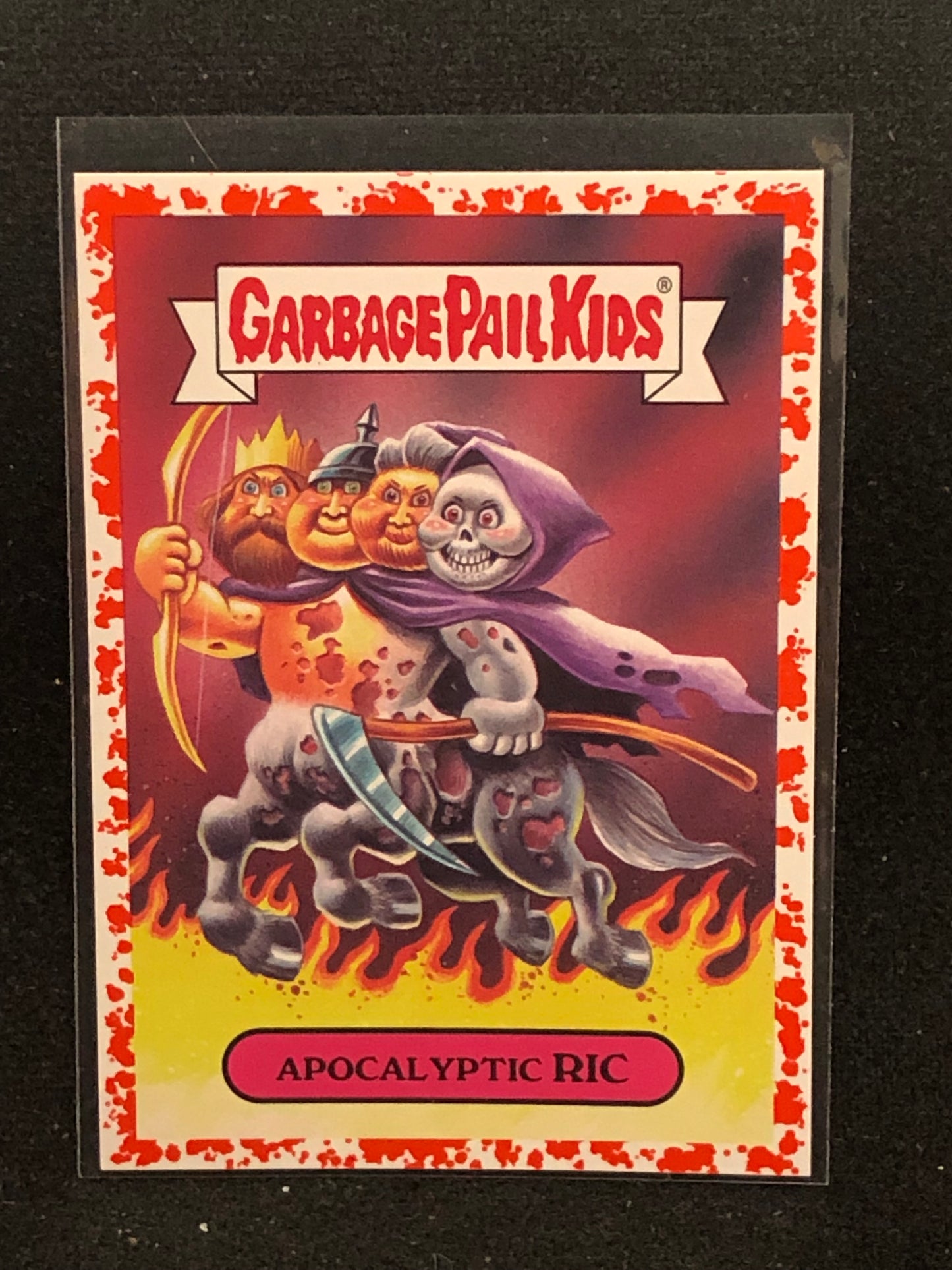 Garbage Pail Kids Adam-Geddon U-PICK Red Parallel Singles