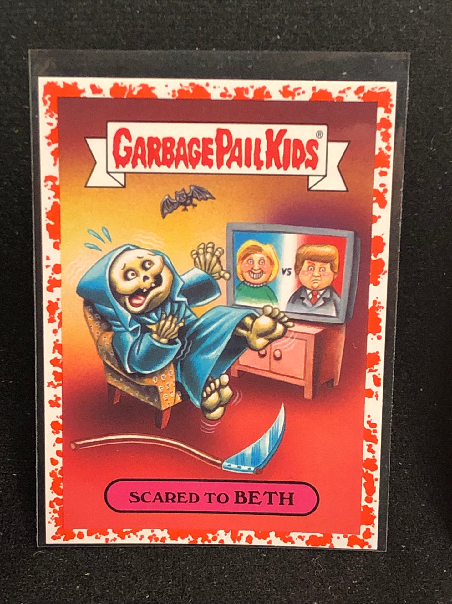 Garbage Pail Kids Adam-Geddon U-PICK Red Parallel Singles