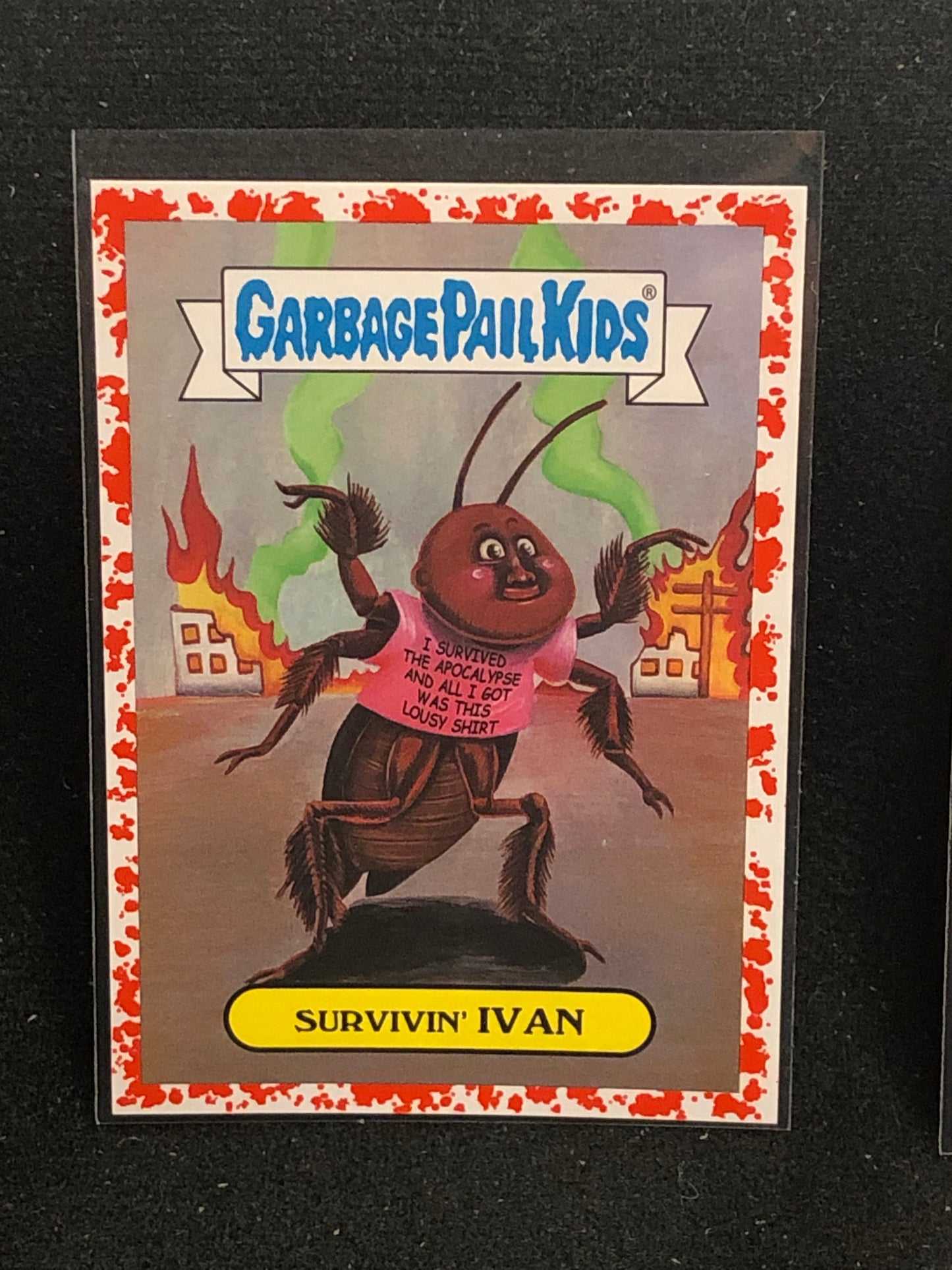 Garbage Pail Kids Adam-Geddon U-PICK Red Parallel Singles