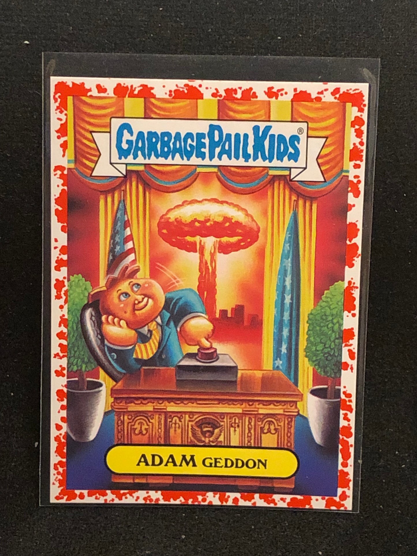 Garbage Pail Kids Adam-Geddon U-PICK Red Parallel Singles