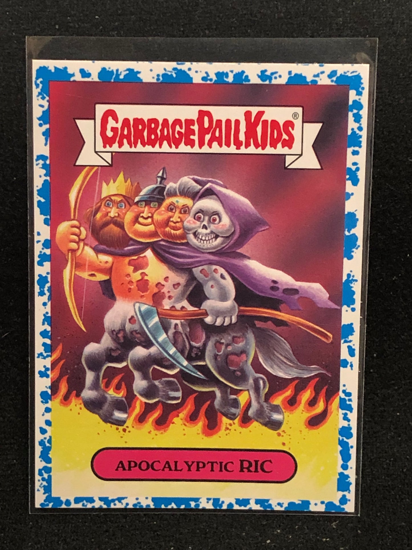 Garbage Pail Kids Adam-Geddon U-PICK Blue Parallel Singles