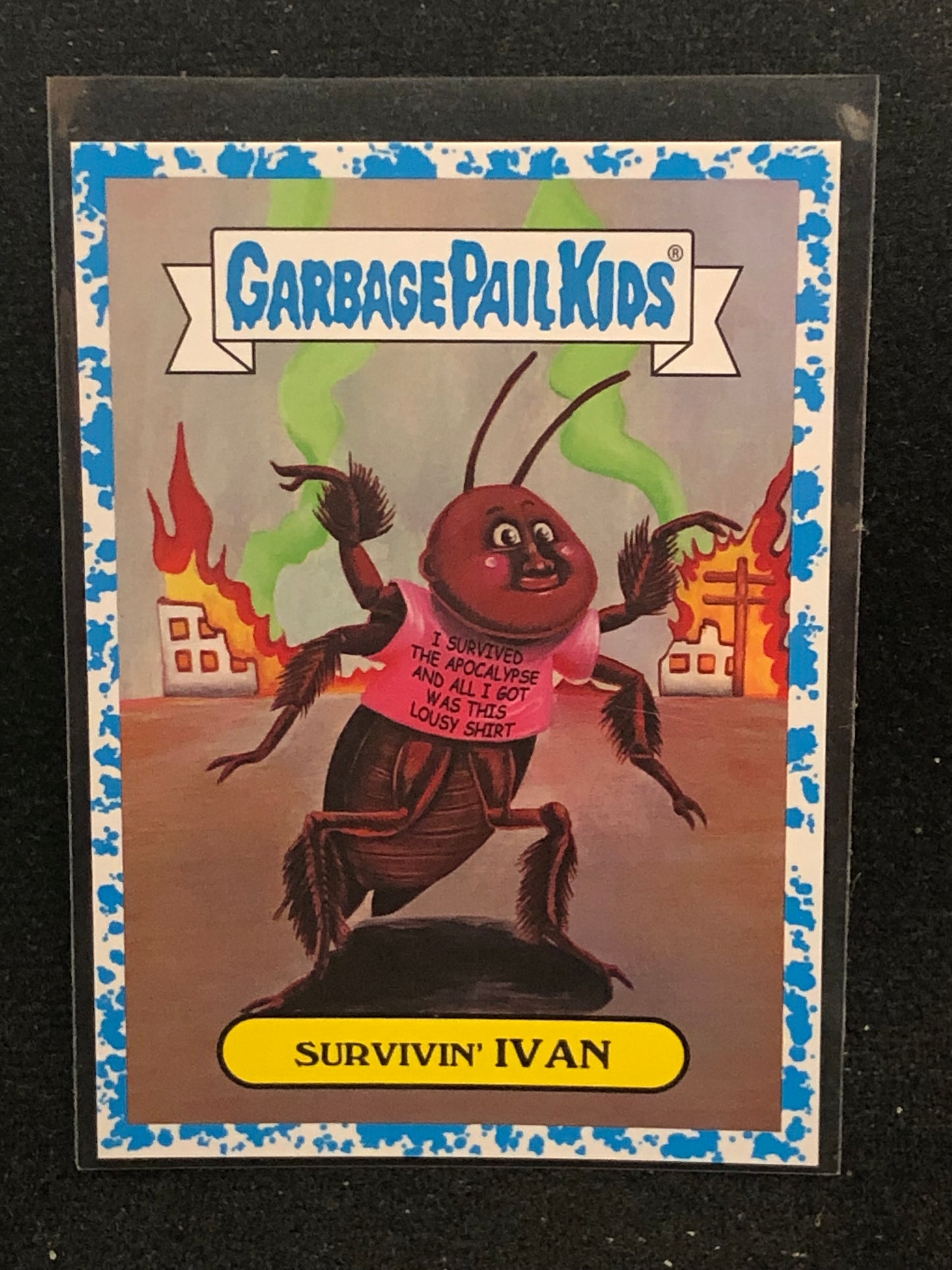 Garbage Pail Kids Adam-Geddon U-PICK Blue Parallel Singles