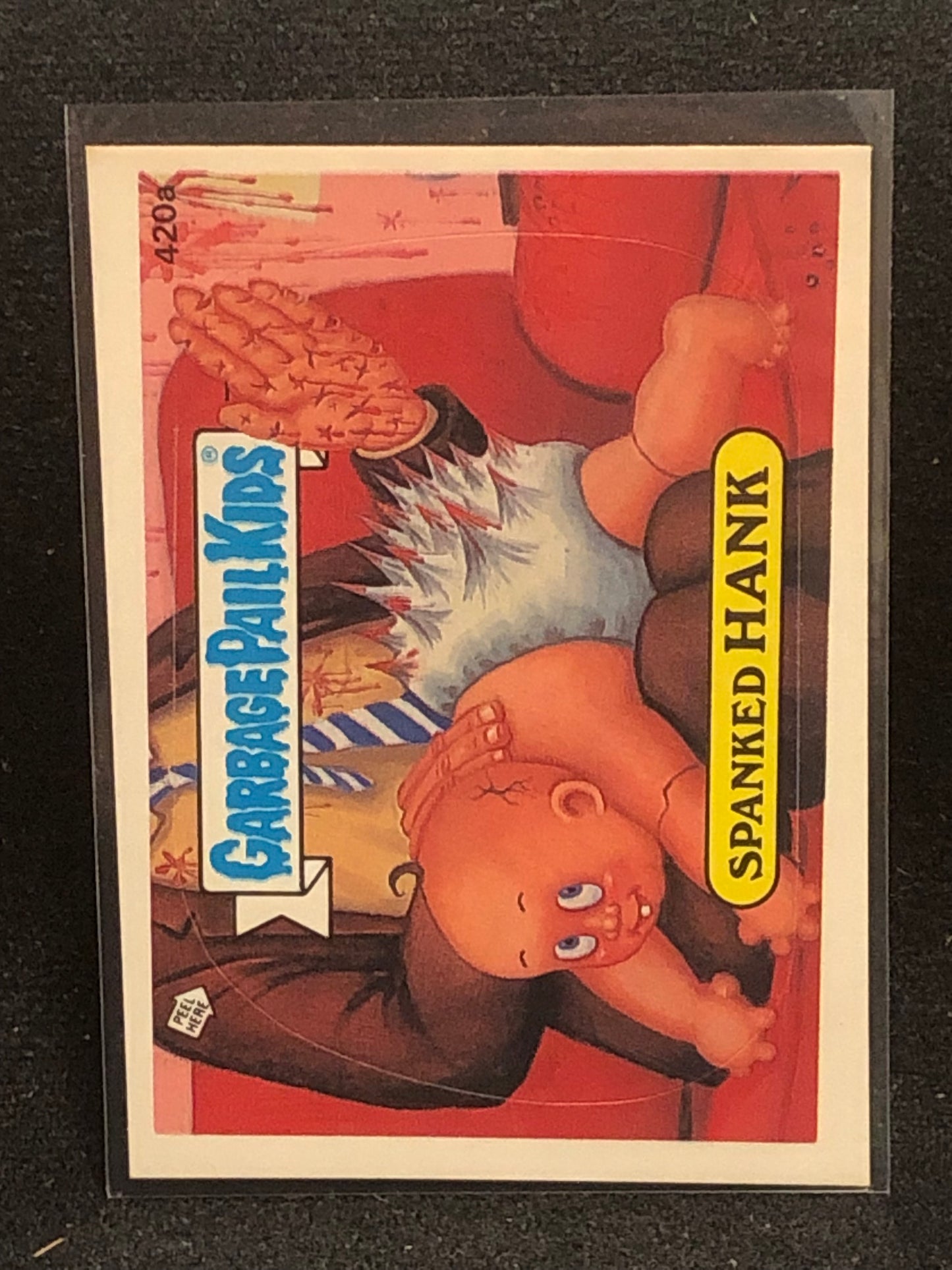 Garbage Pail Kids Original Series 11 (os11) 420a Spanked Hank