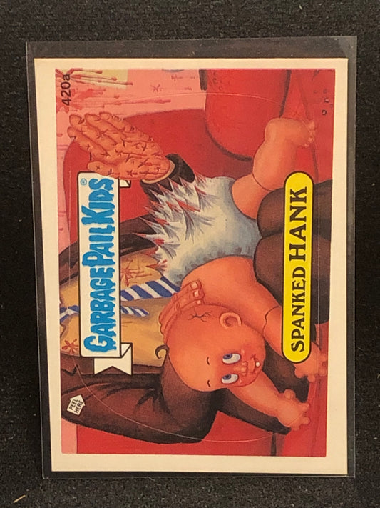 Garbage Pail Kids Original Series 11 (os11) 420a Spanked Hank