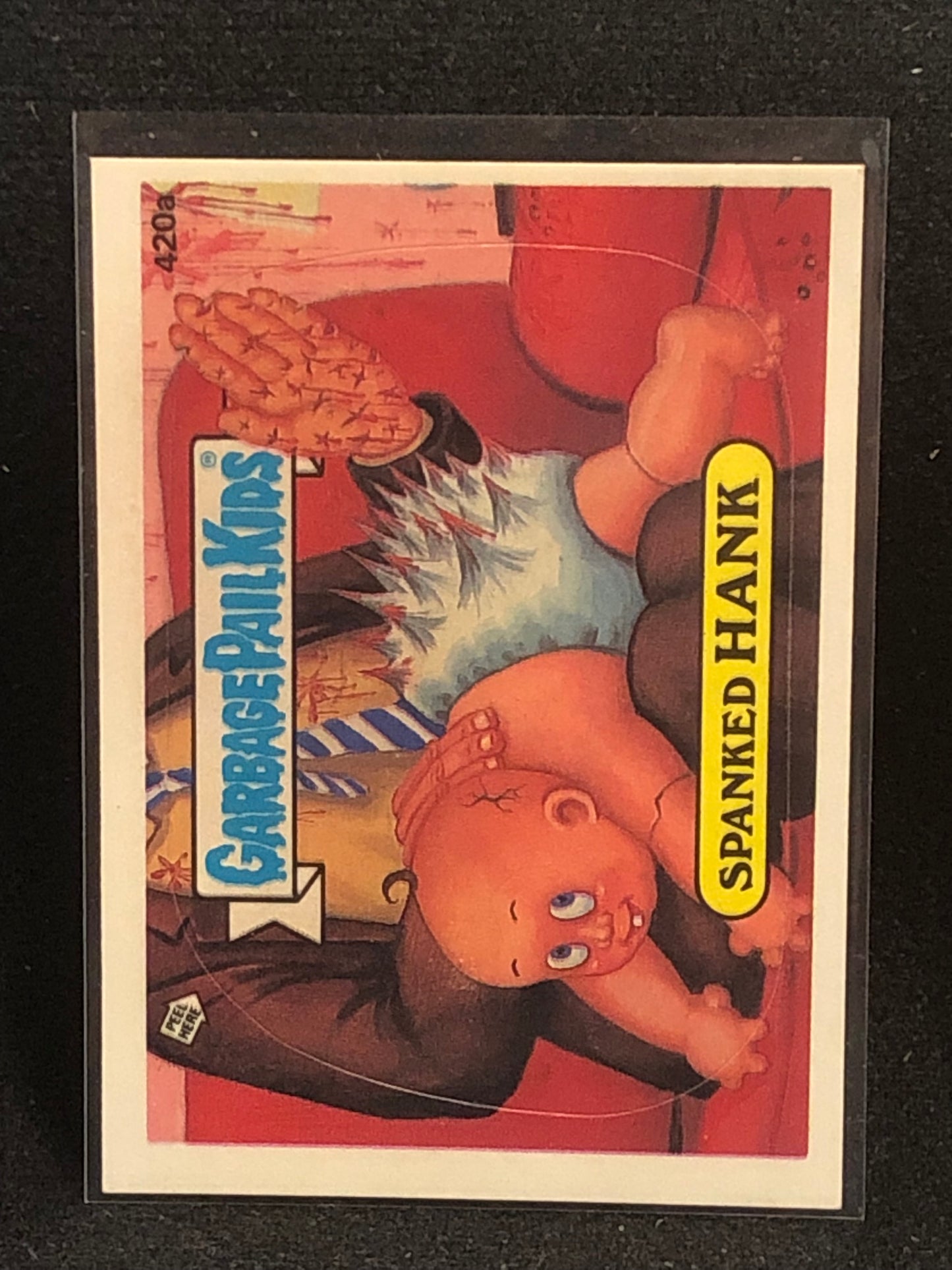 Garbage Pail Kids Original Series 11 (os11) 420a Spanked Hank