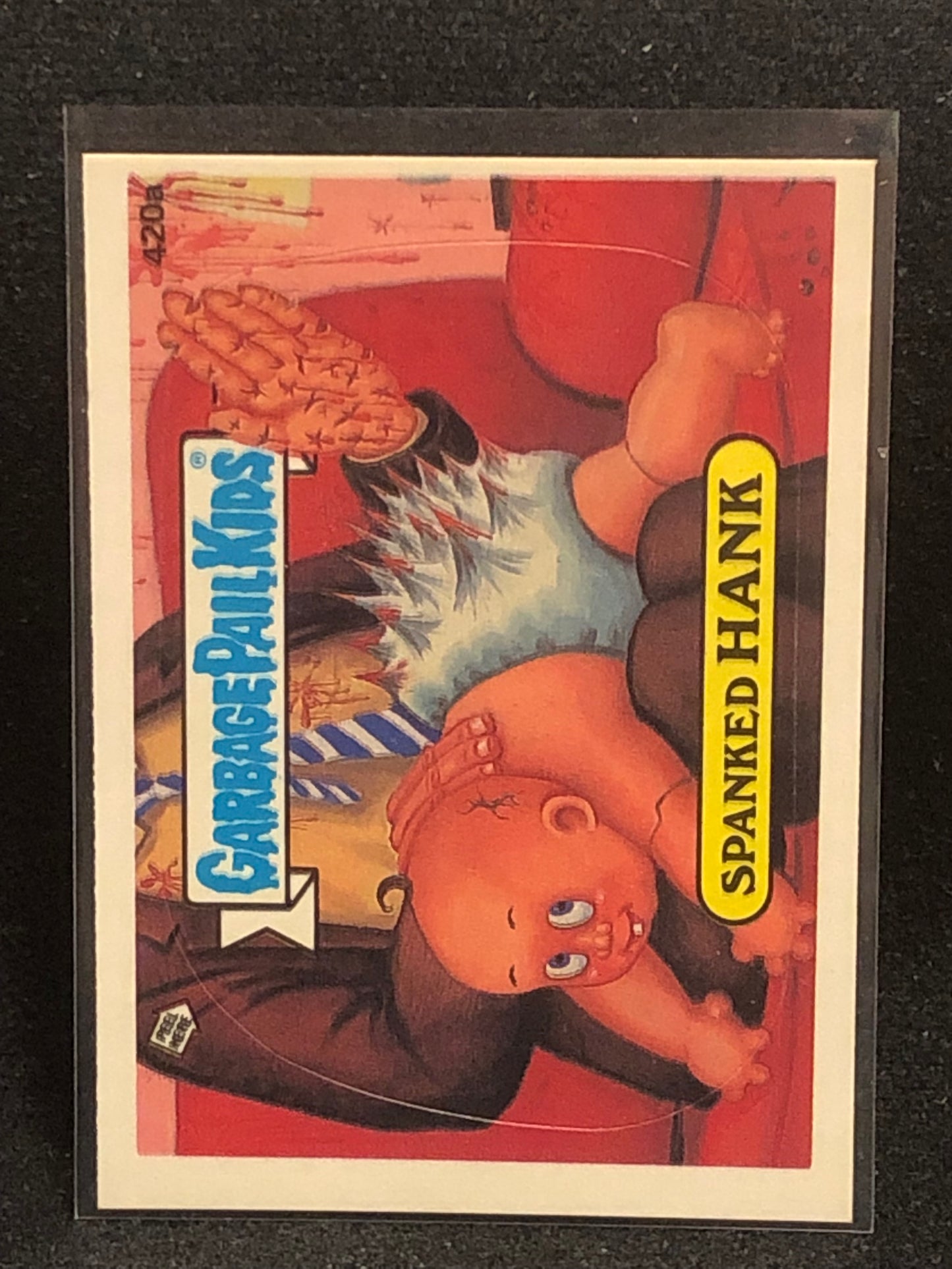 Garbage Pail Kids Original Series 11 (os11) 420a Spanked Hank