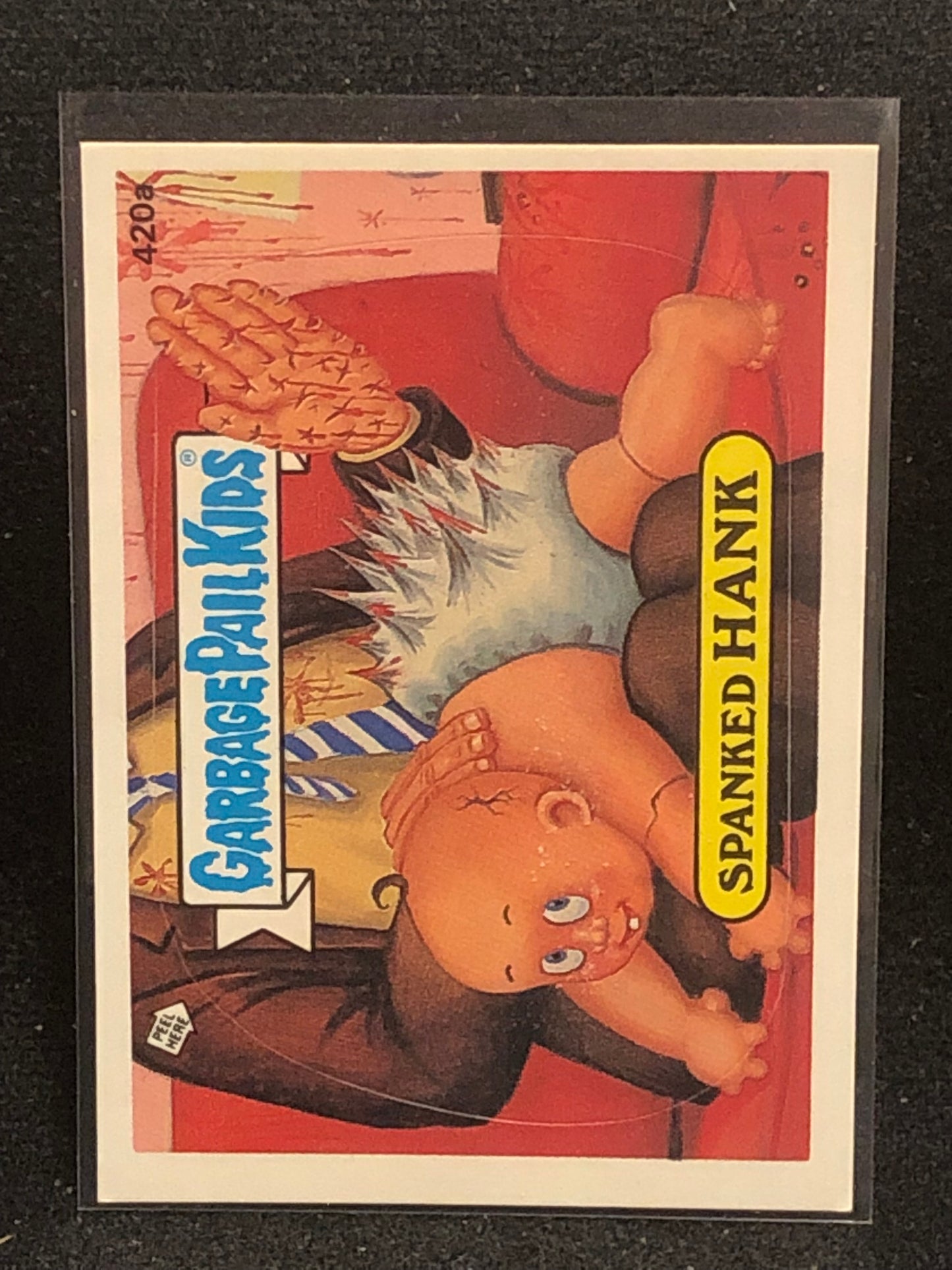 Garbage Pail Kids Original Series 11 (os11) 420a Spanked Hank