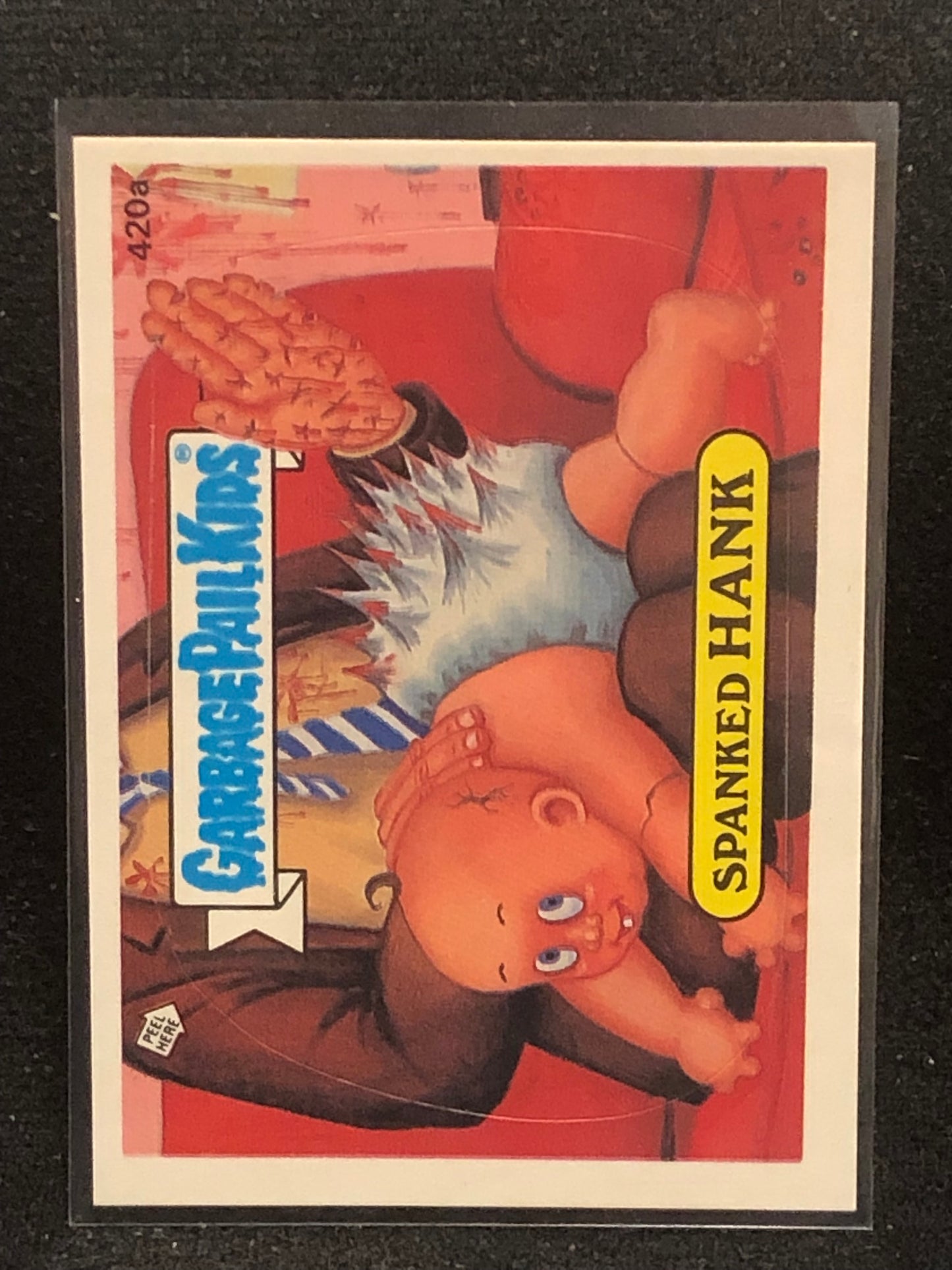 Garbage Pail Kids Original Series 11 (os11) 420a Spanked Hank