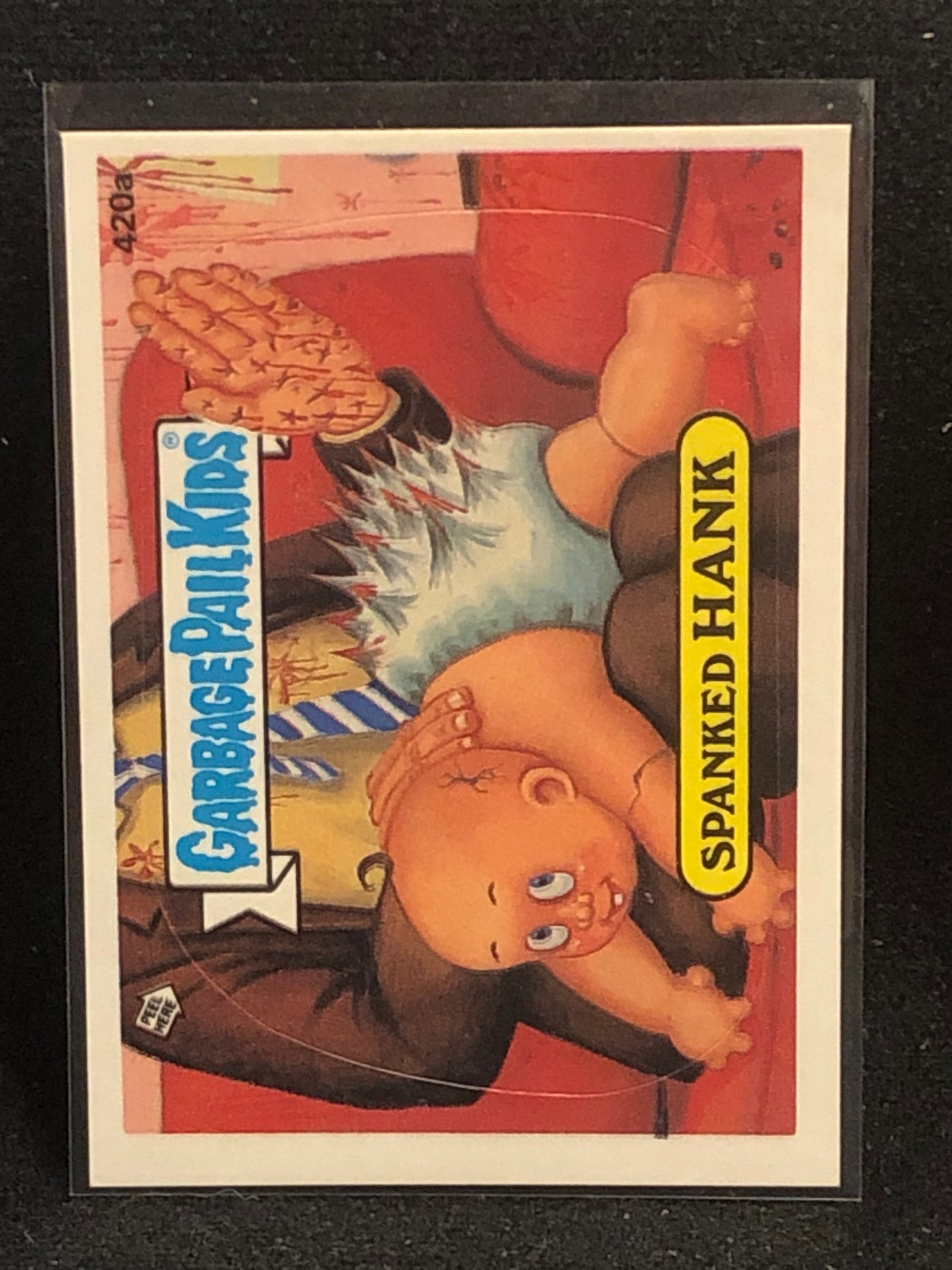 Garbage Pail Kids Original Series 11 (os11) 420a Spanked Hank