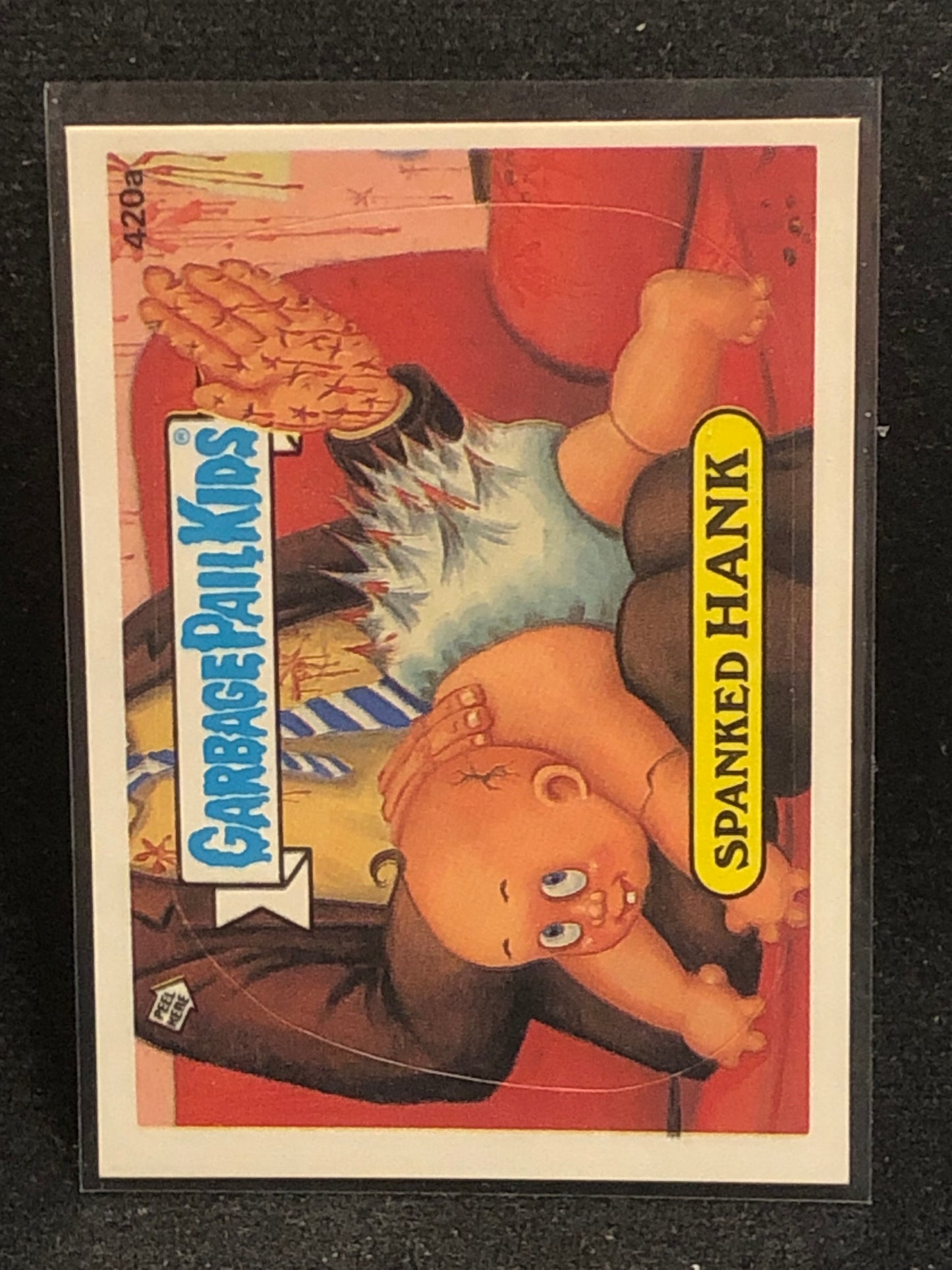 Garbage Pail Kids Original Series 11 (os11) 420a Spanked Hank