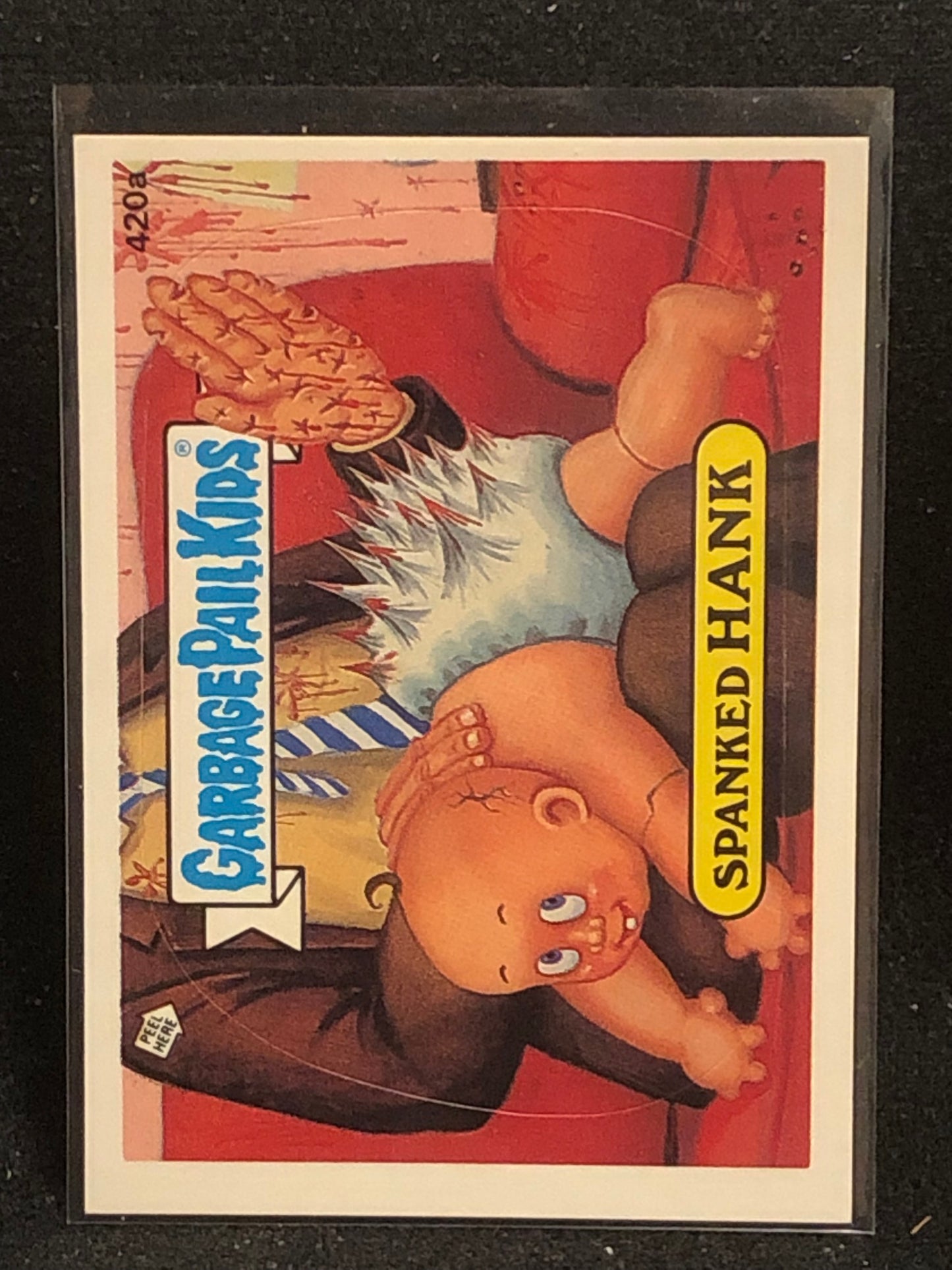 Garbage Pail Kids Original Series 11 (os11) 420a Spanked Hank