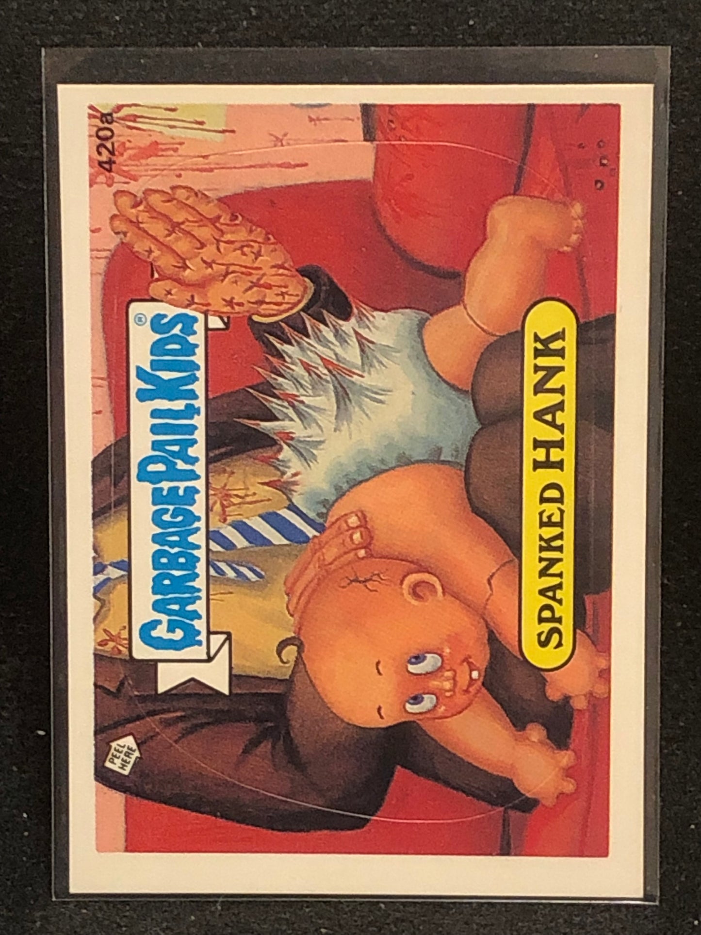 Garbage Pail Kids Original Series 11 (os11) 420a Spanked Hank