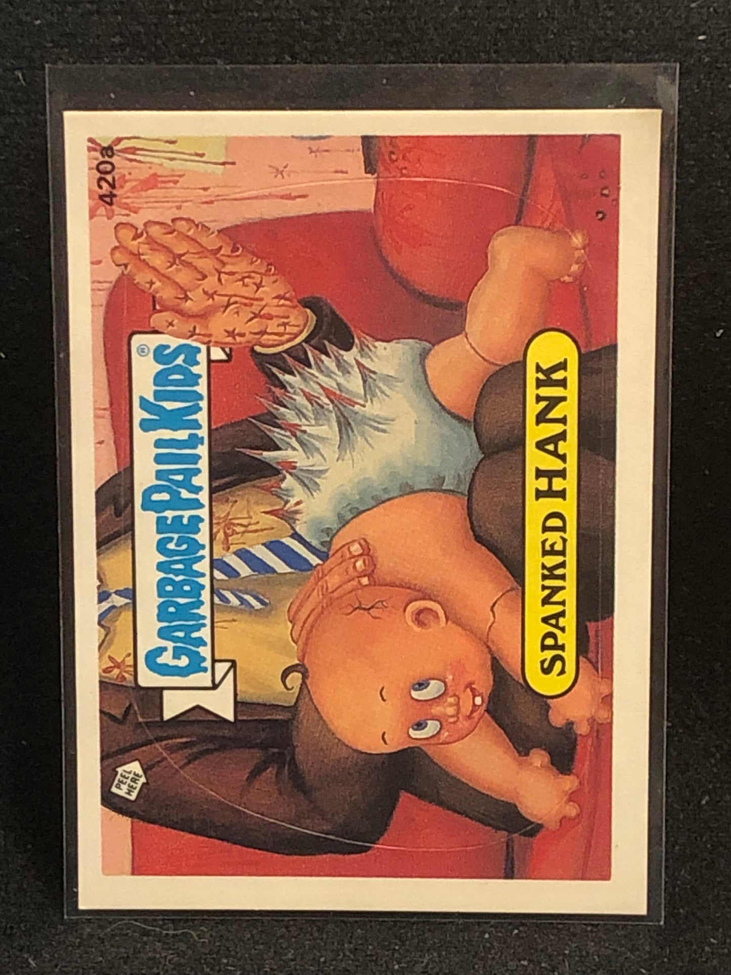 Garbage Pail Kids Original Series 11 (os11) 420a Spanked Hank