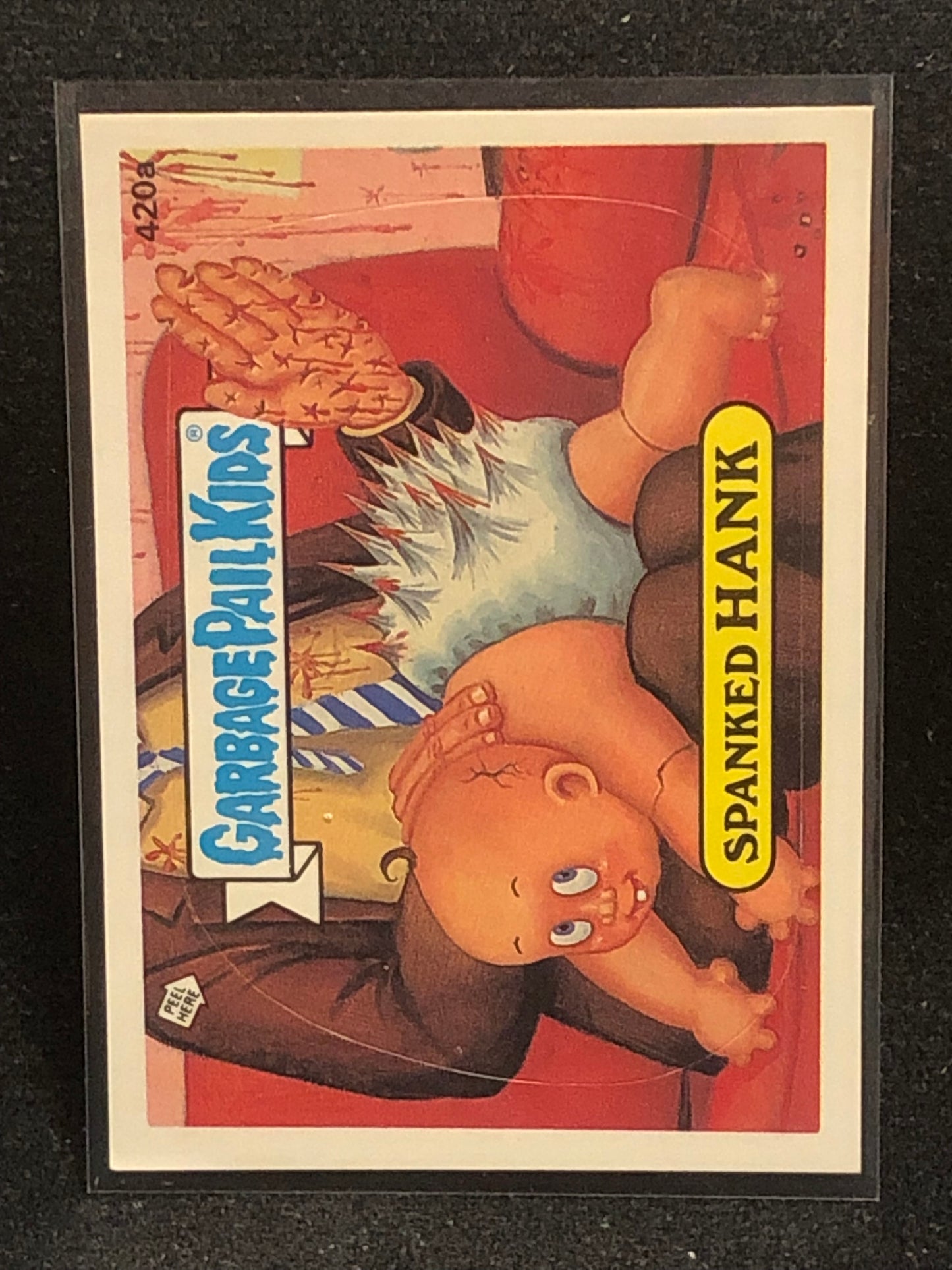 Garbage Pail Kids Original Series 11 (os11) 420a Spanked Hank